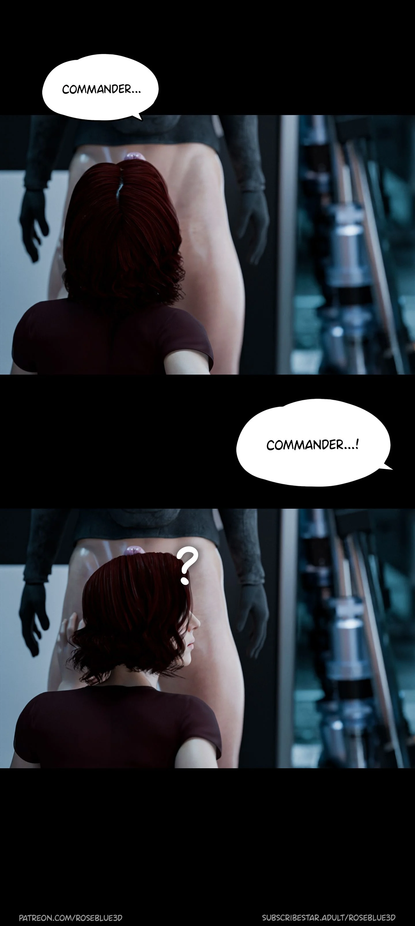 My Neighbor’s Widow [Rose Blue 3D] Chapter 30 - Page 115