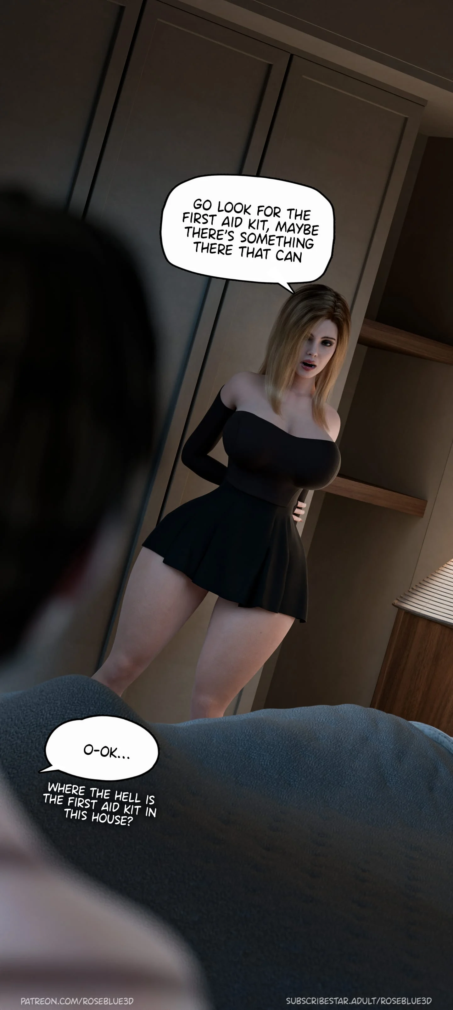 My Neighbor’s Widow [Rose Blue 3D] Chapter 32 - Page 39