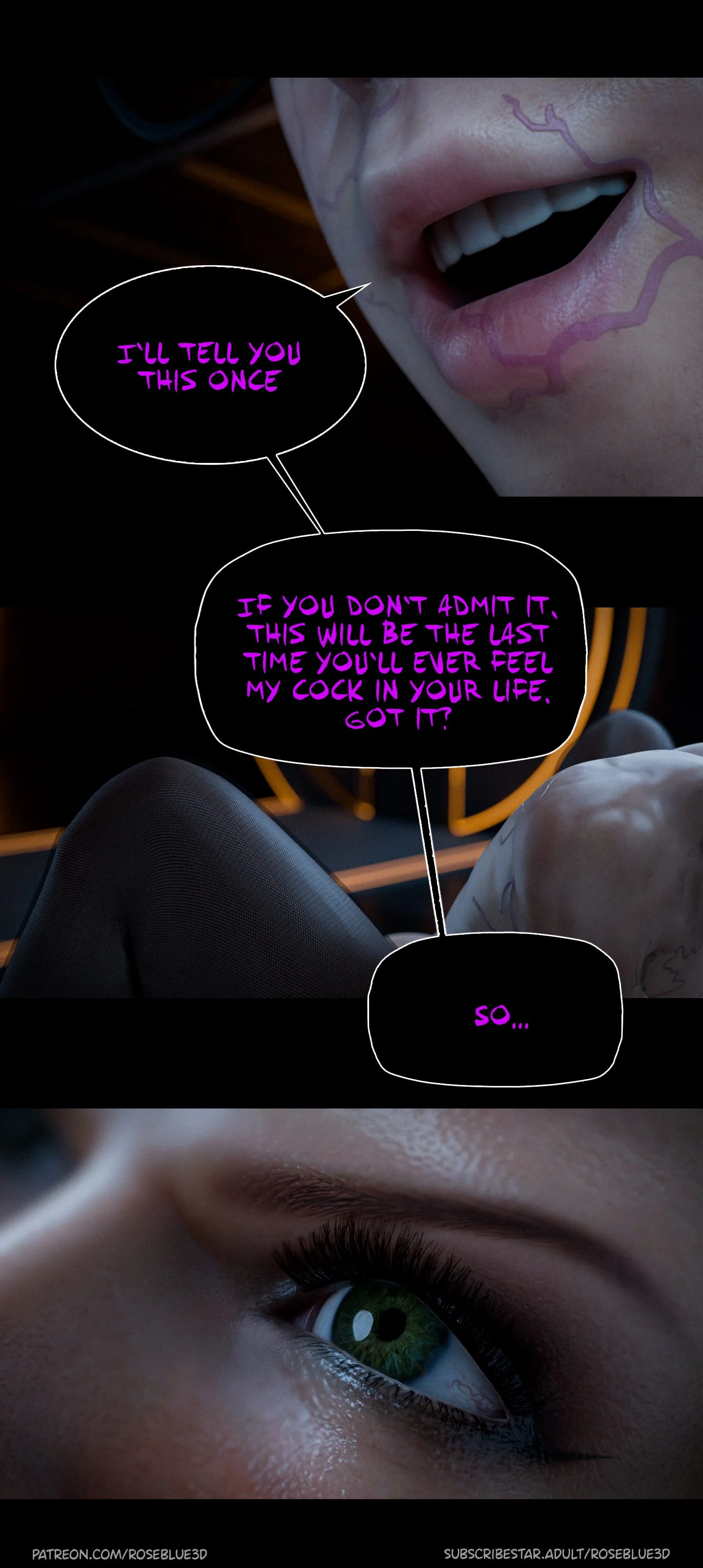 My Neighbor’s Widow [Rose Blue 3D] Chapter 34 - Page 46