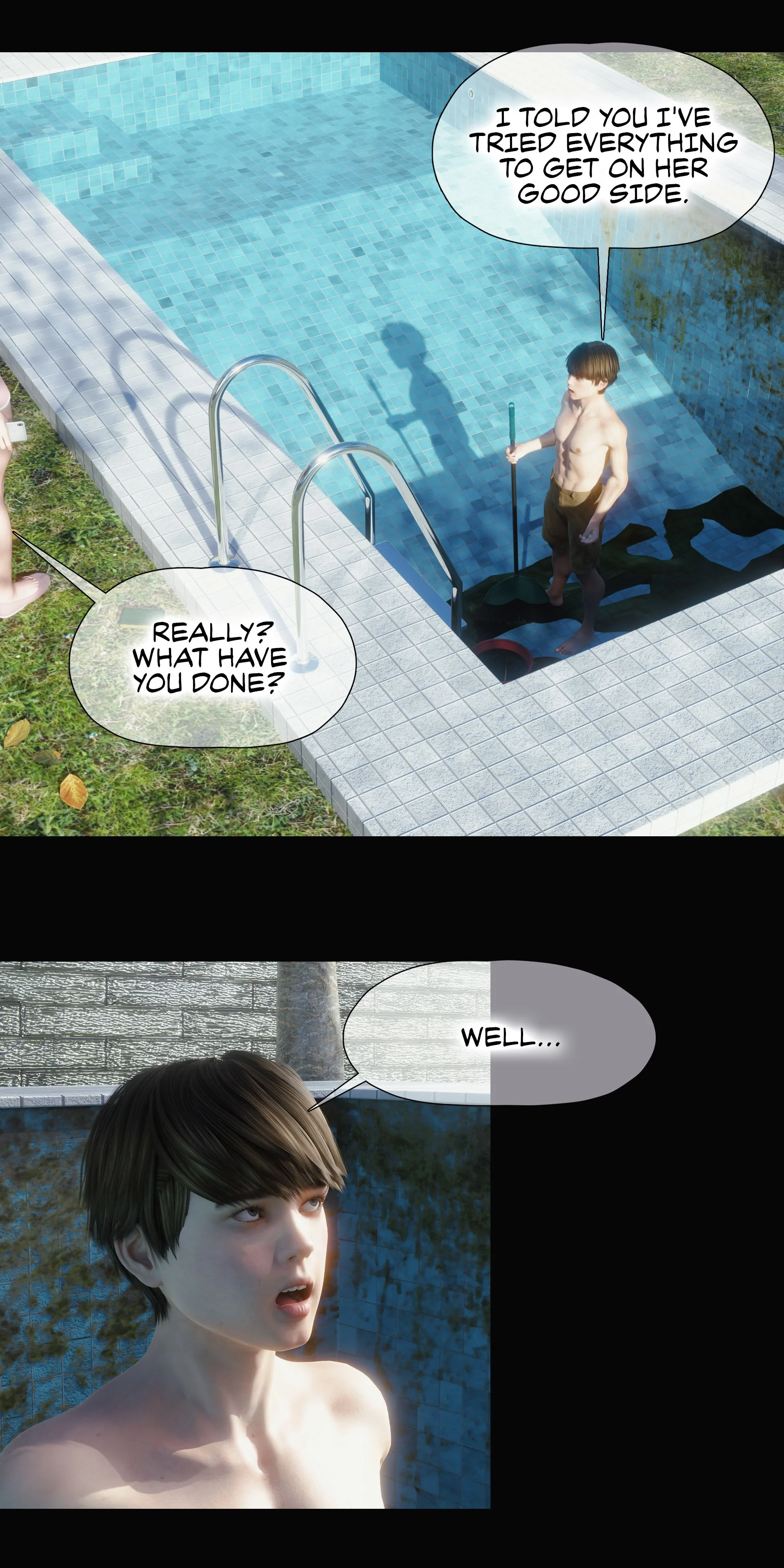 My Neighbor’s Widow [Rose Blue 3D] Chapter 4 - Page 23