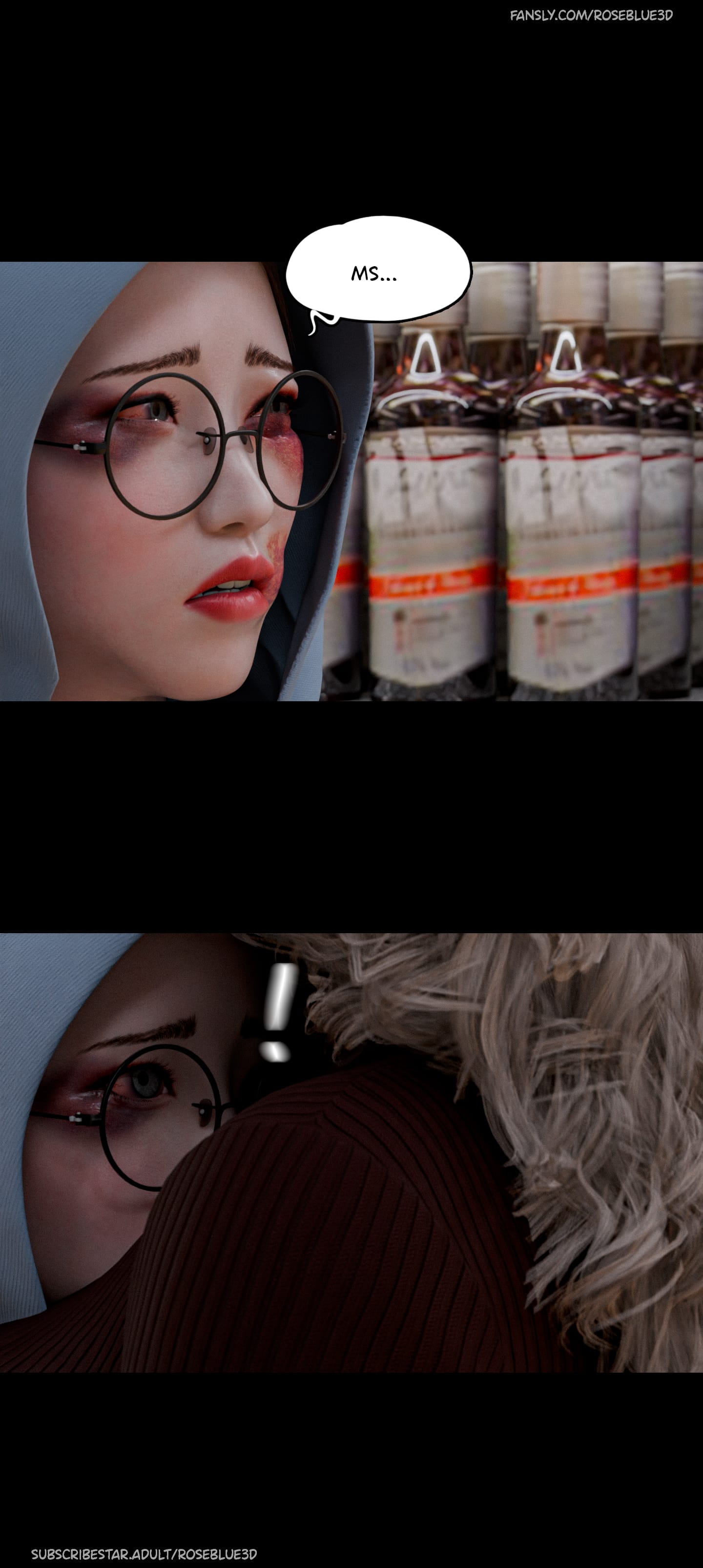 My Neighbor’s Widow [Rose Blue 3D] Chapter 44 - Page 10