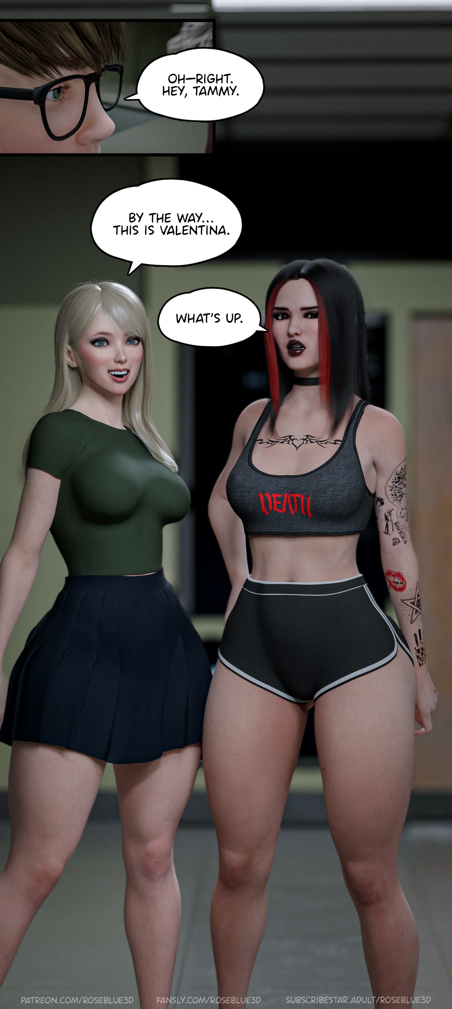 My Neighbor’s Widow [Rose Blue 3D] Chapter 44 - Page 43
