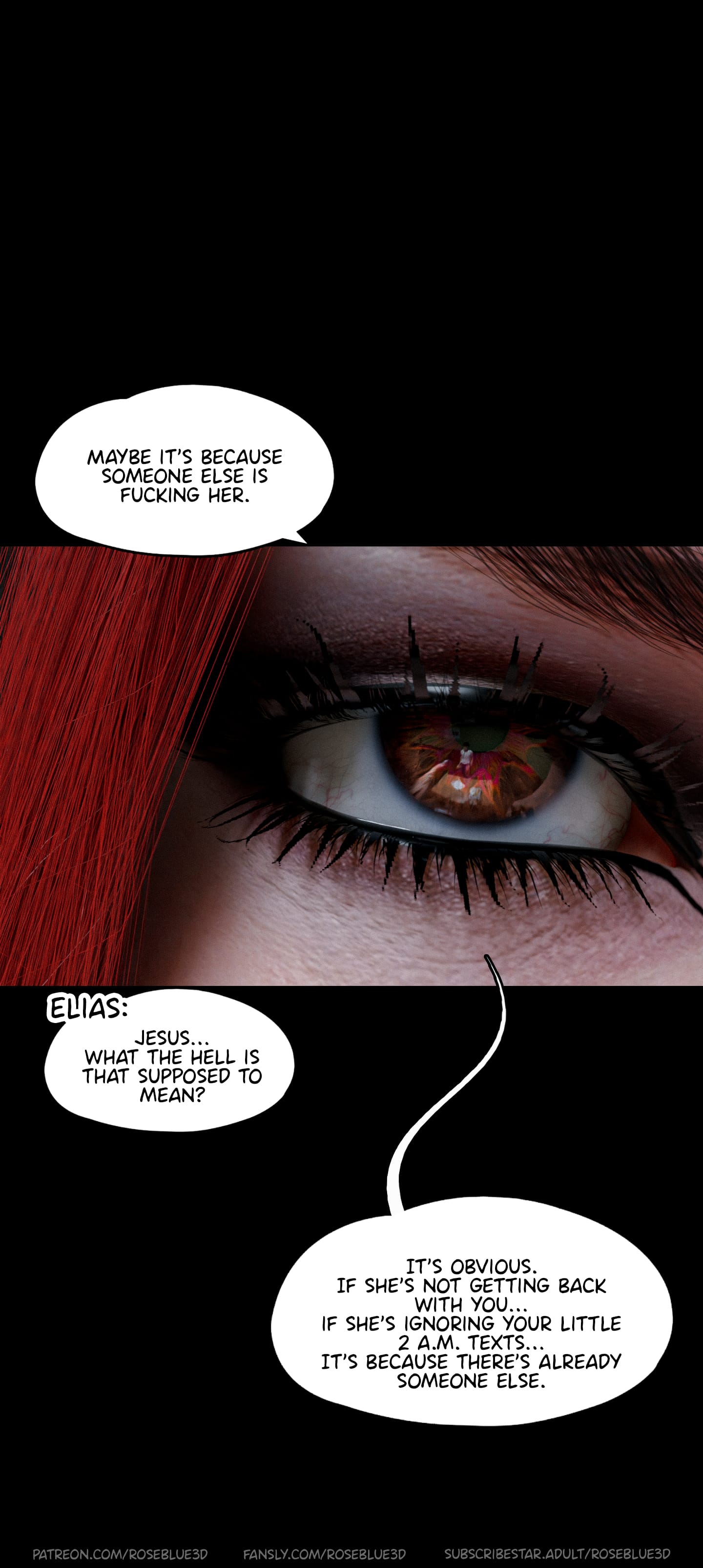 My Neighbor’s Widow [Rose Blue 3D] Chapter 44 - Page 55