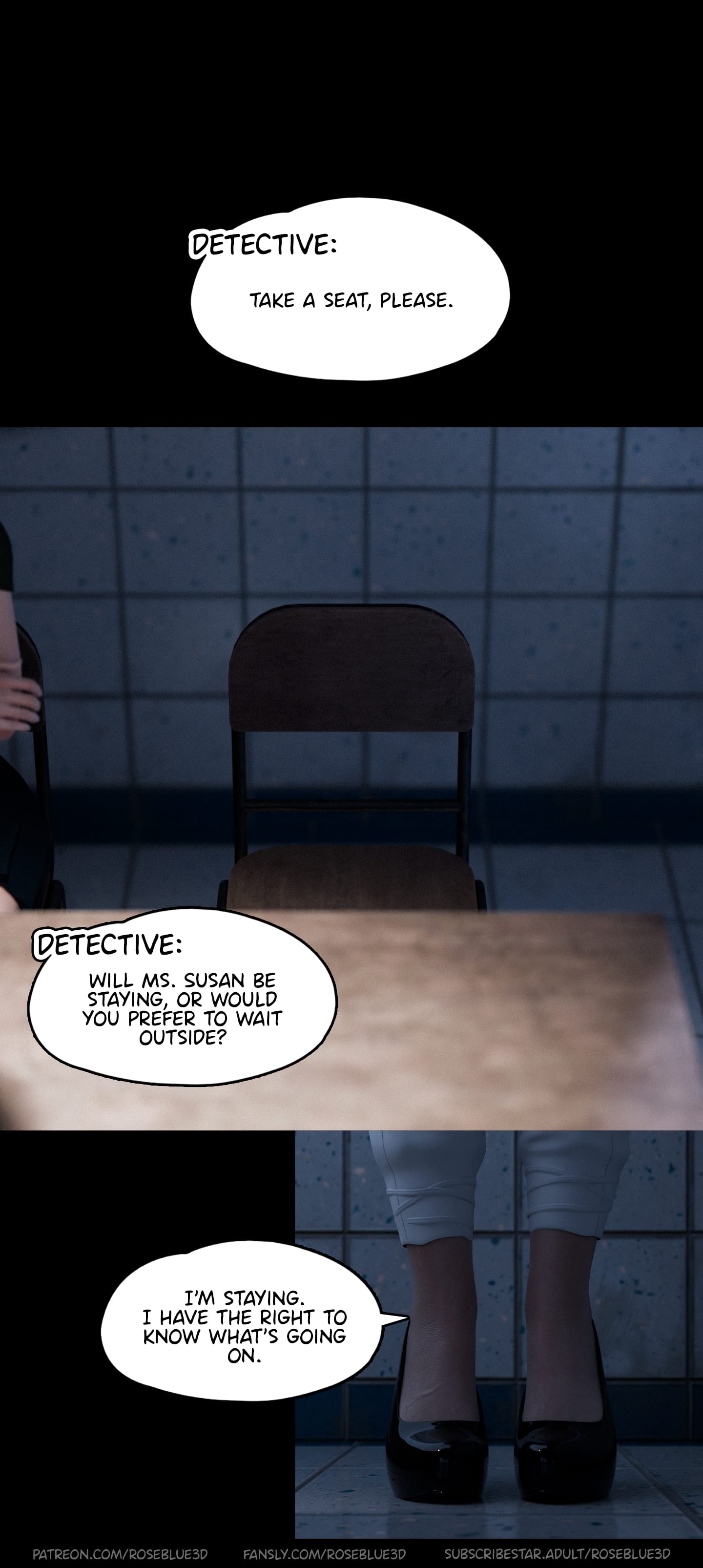 My Neighbor’s Widow [Rose Blue 3D] Chapter 44 - Page 62