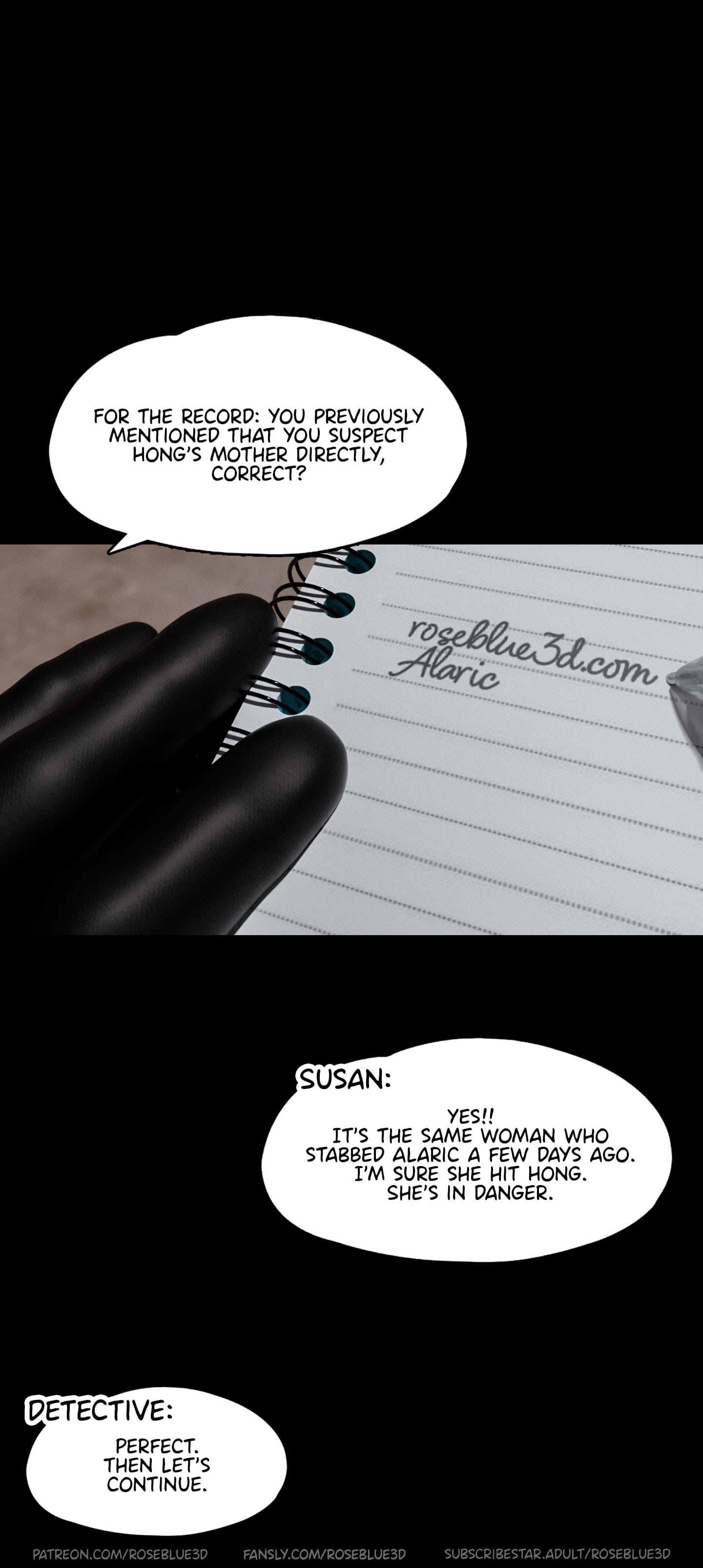 My Neighbor’s Widow [Rose Blue 3D] Chapter 44 - Page 63