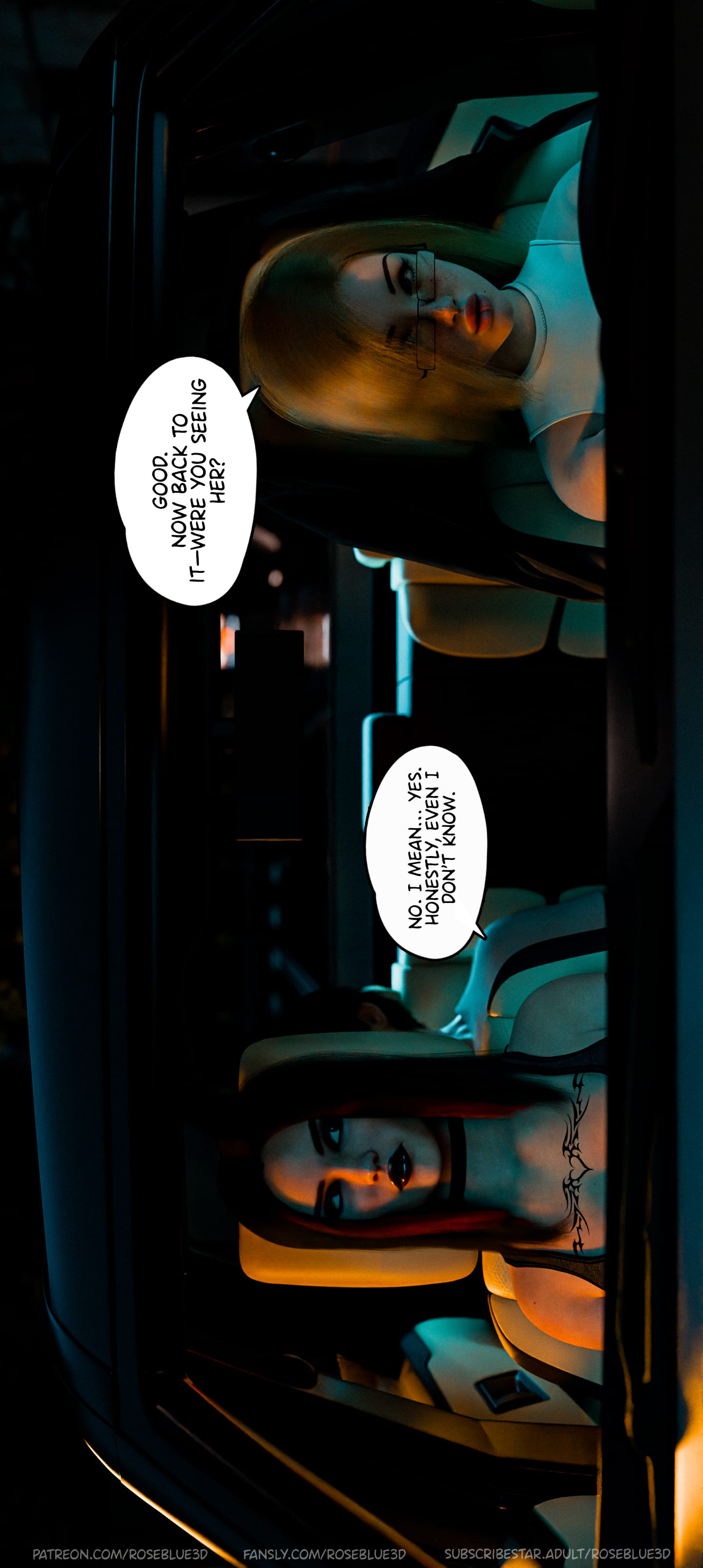 My Neighbor’s Widow [Rose Blue 3D] Chapter 44 - Page 89