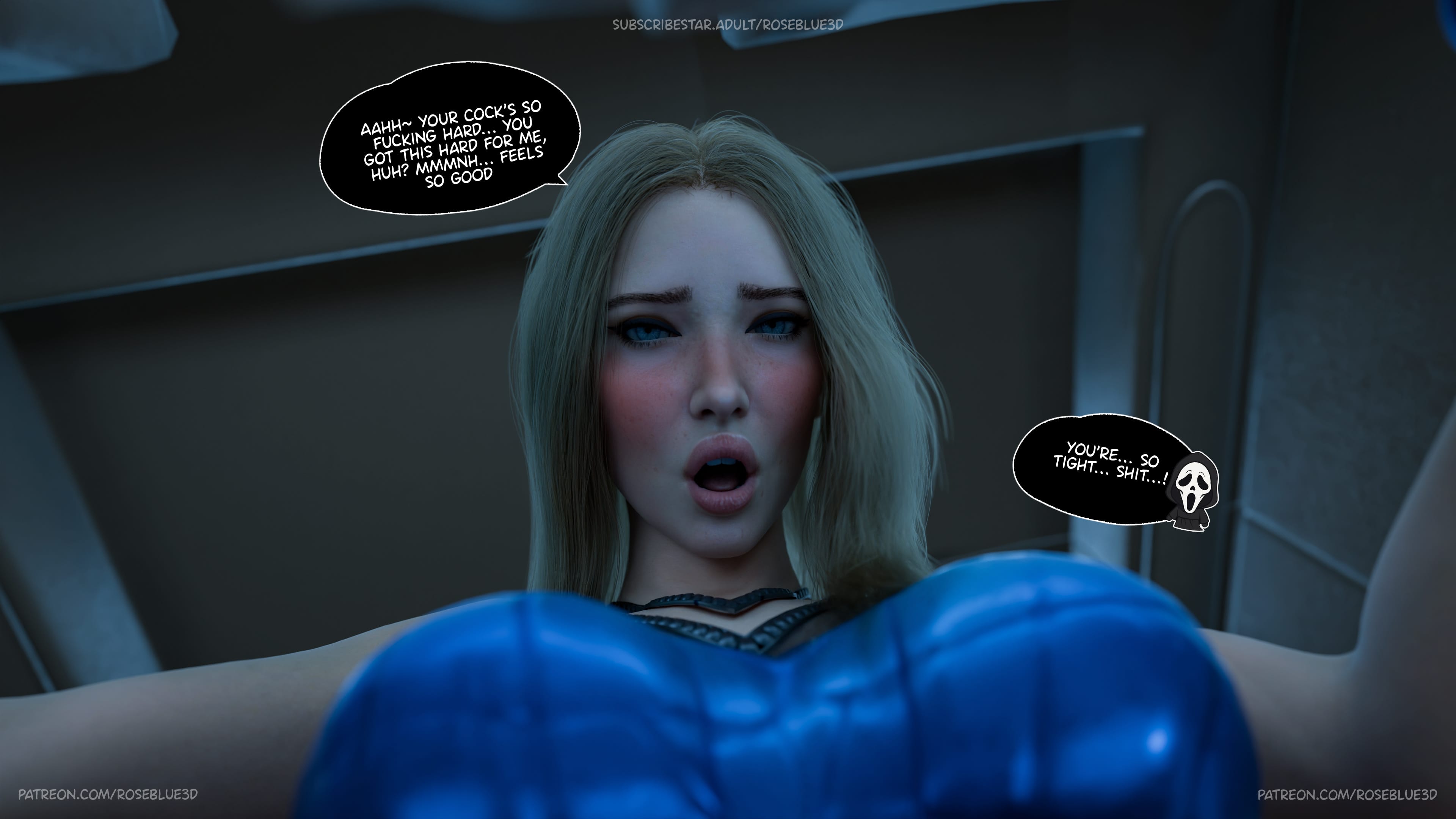 My Neighbor’s Widow [Rose Blue 3D] Chapter 47.5 - Page 14