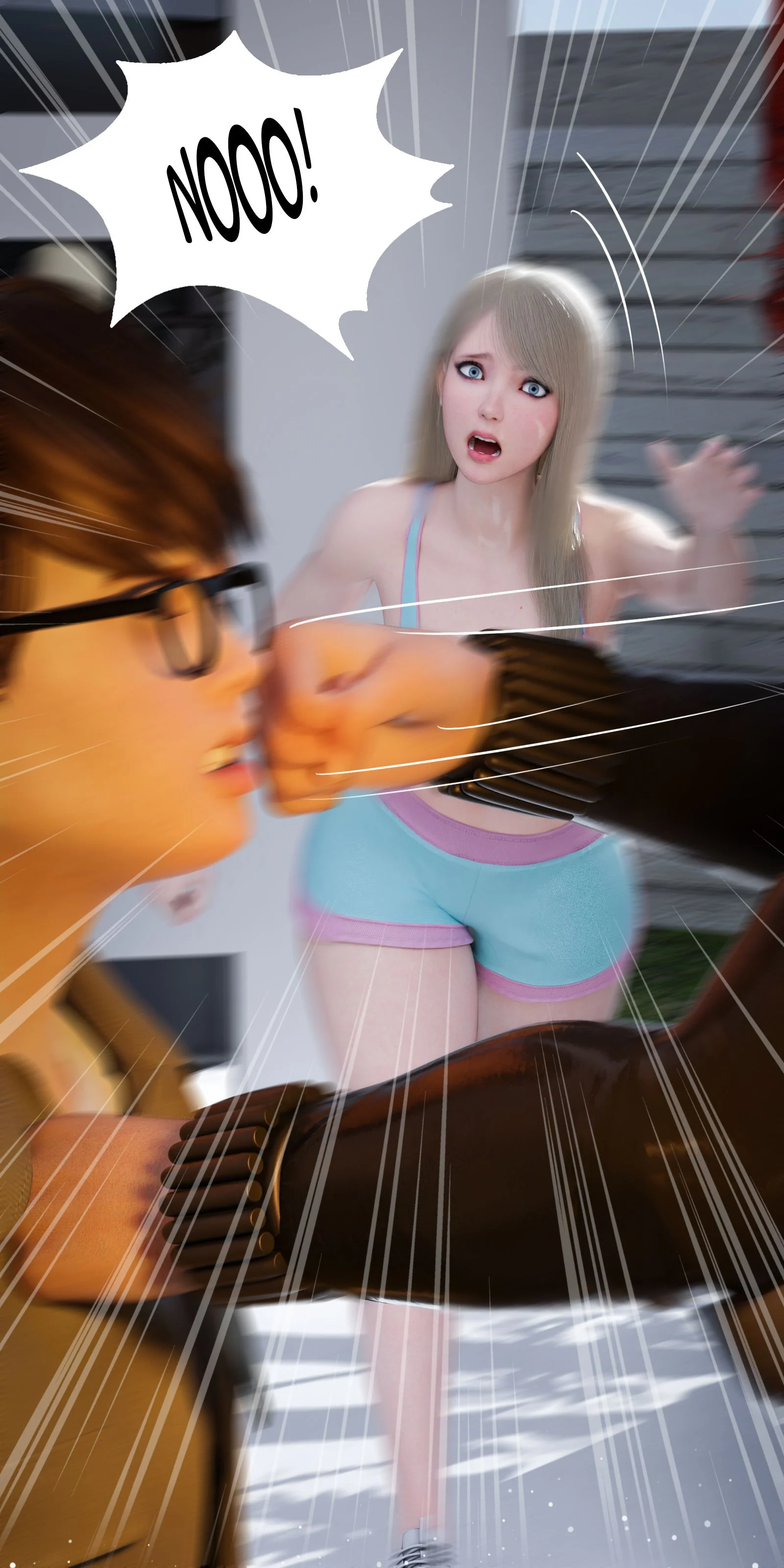 My Neighbor’s Widow [Rose Blue 3D] Chapter 5 - Page 54