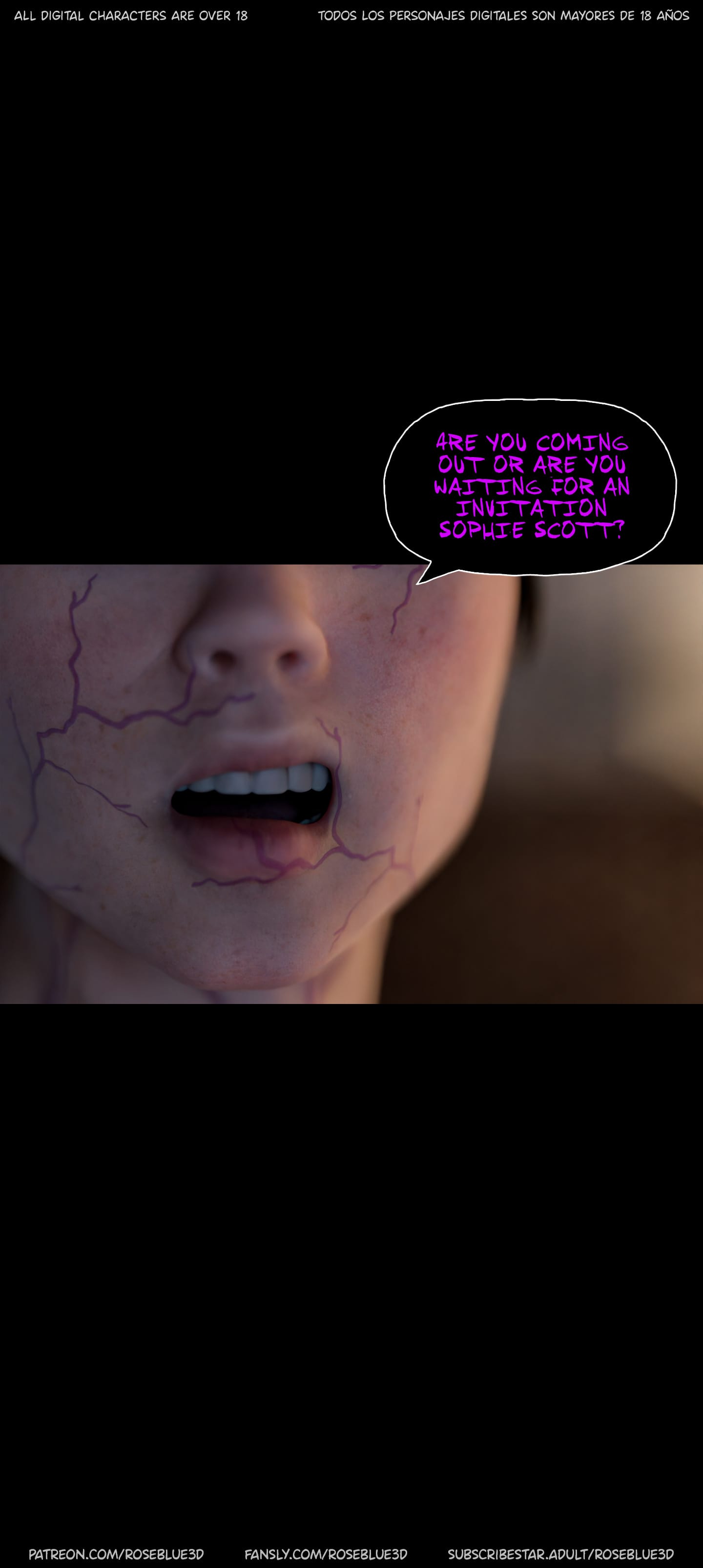 My Neighbor’s Widow [Rose Blue 3D] Chapter 53 - Page 13