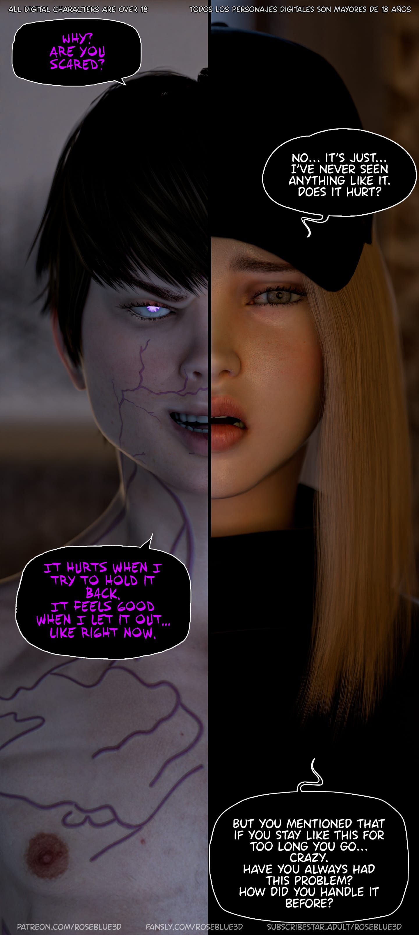 My Neighbor’s Widow [Rose Blue 3D] Chapter 53 - Page 19