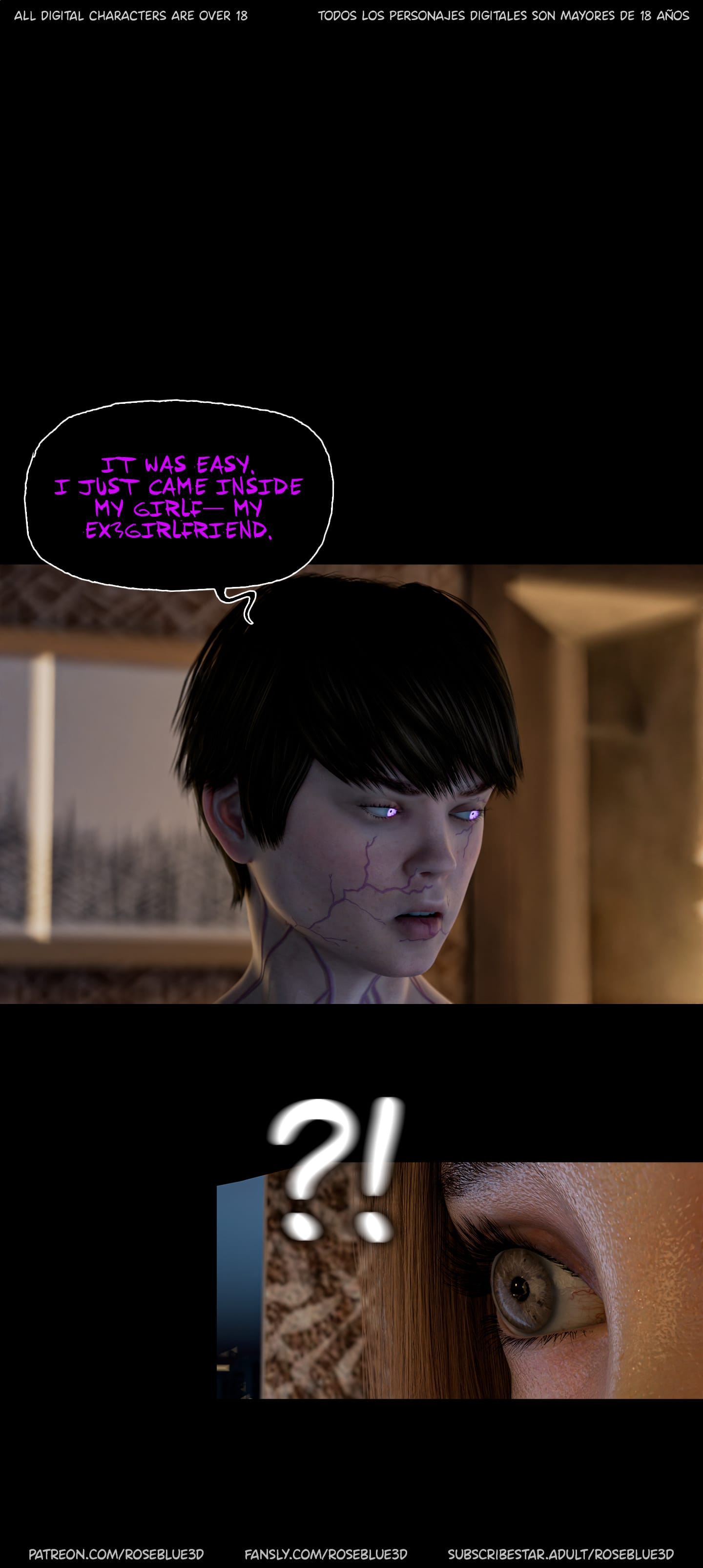 My Neighbor’s Widow [Rose Blue 3D] Chapter 53 - Page 20