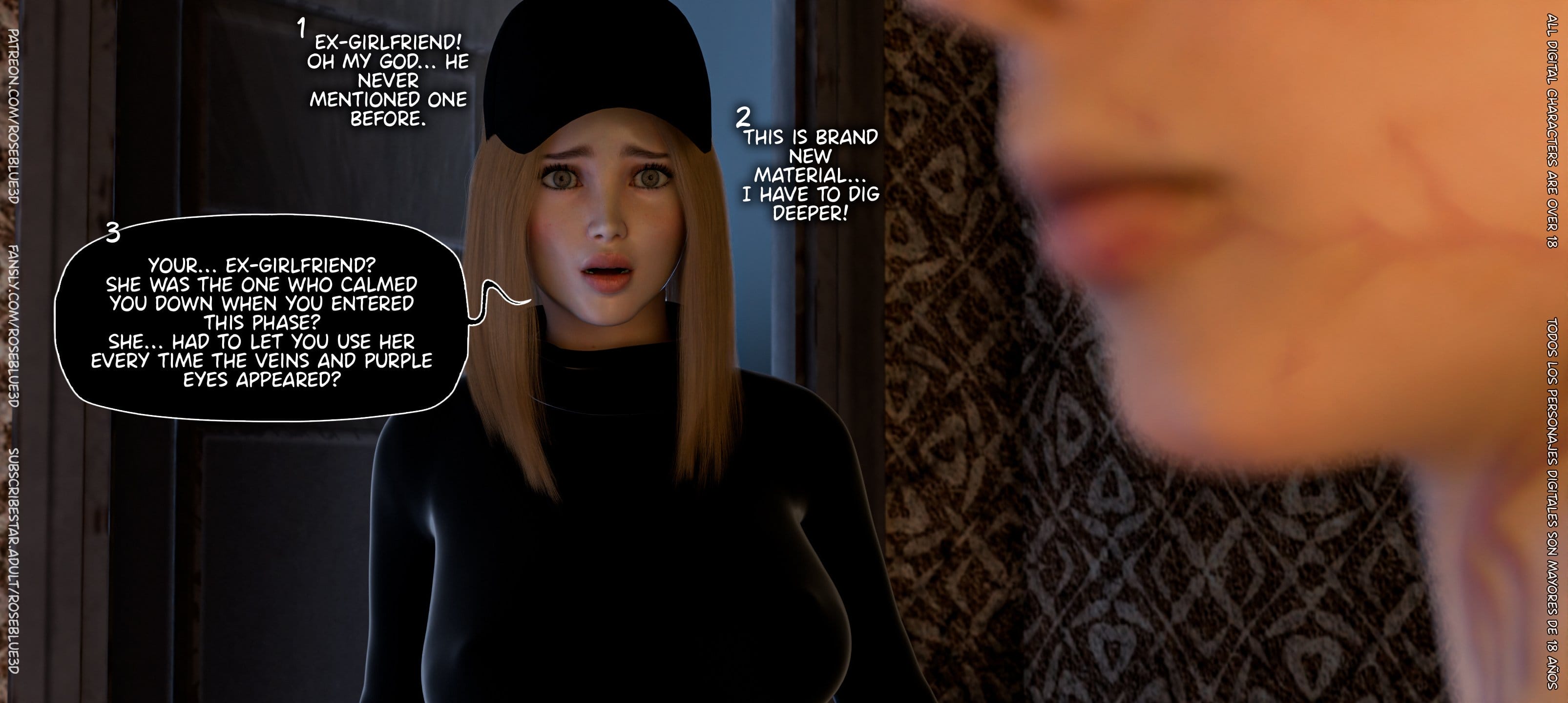 My Neighbor’s Widow [Rose Blue 3D] Chapter 53 - Page 21