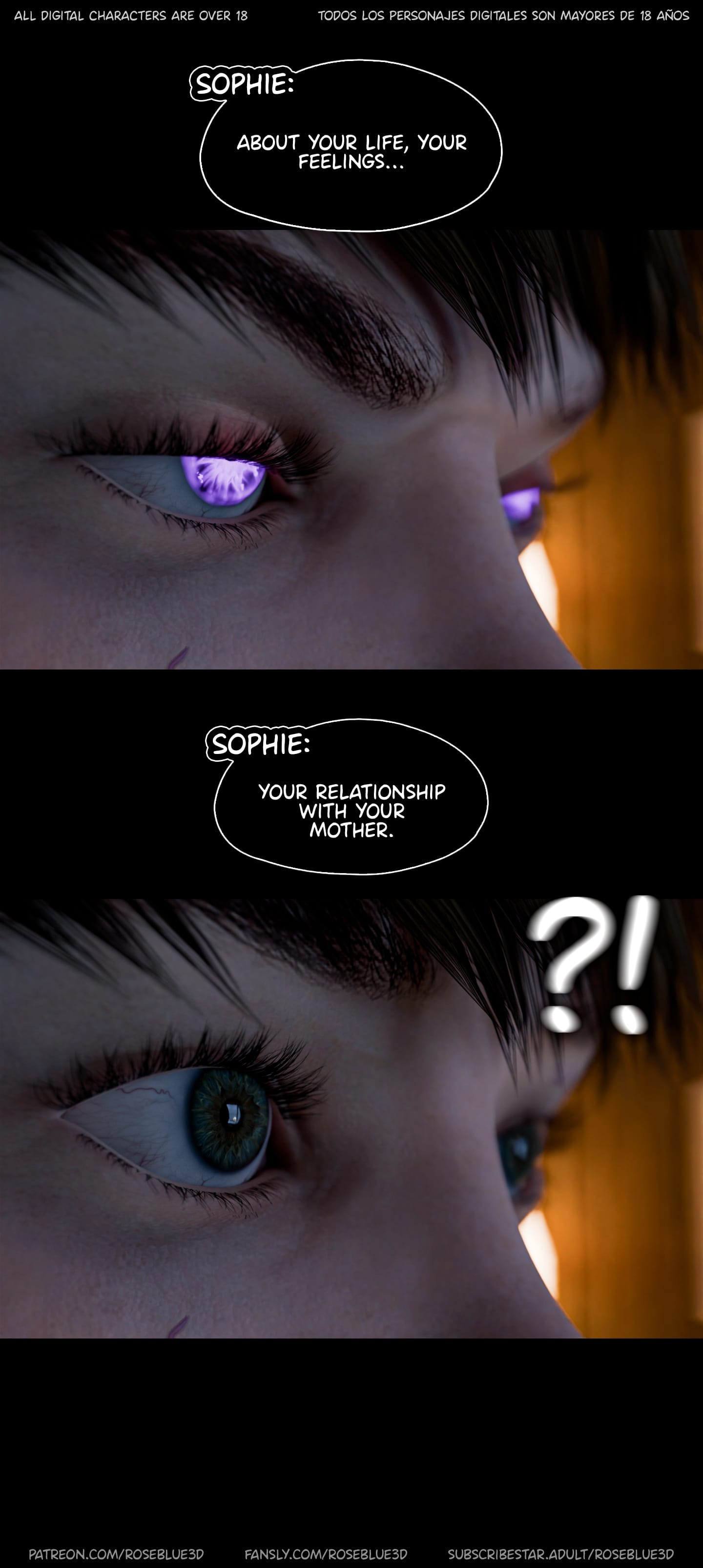 My Neighbor’s Widow [Rose Blue 3D] Chapter 53 - Page 28