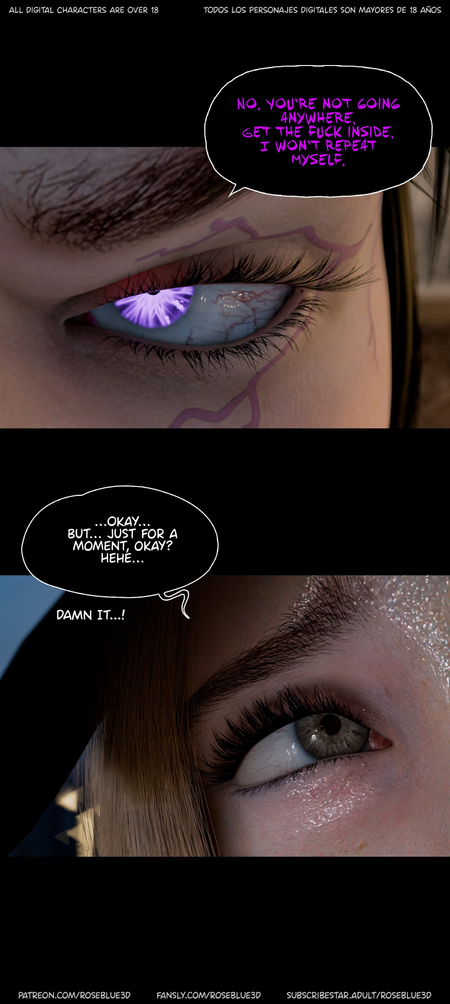 My Neighbor’s Widow [Rose Blue 3D] Chapter 53 - Page 58