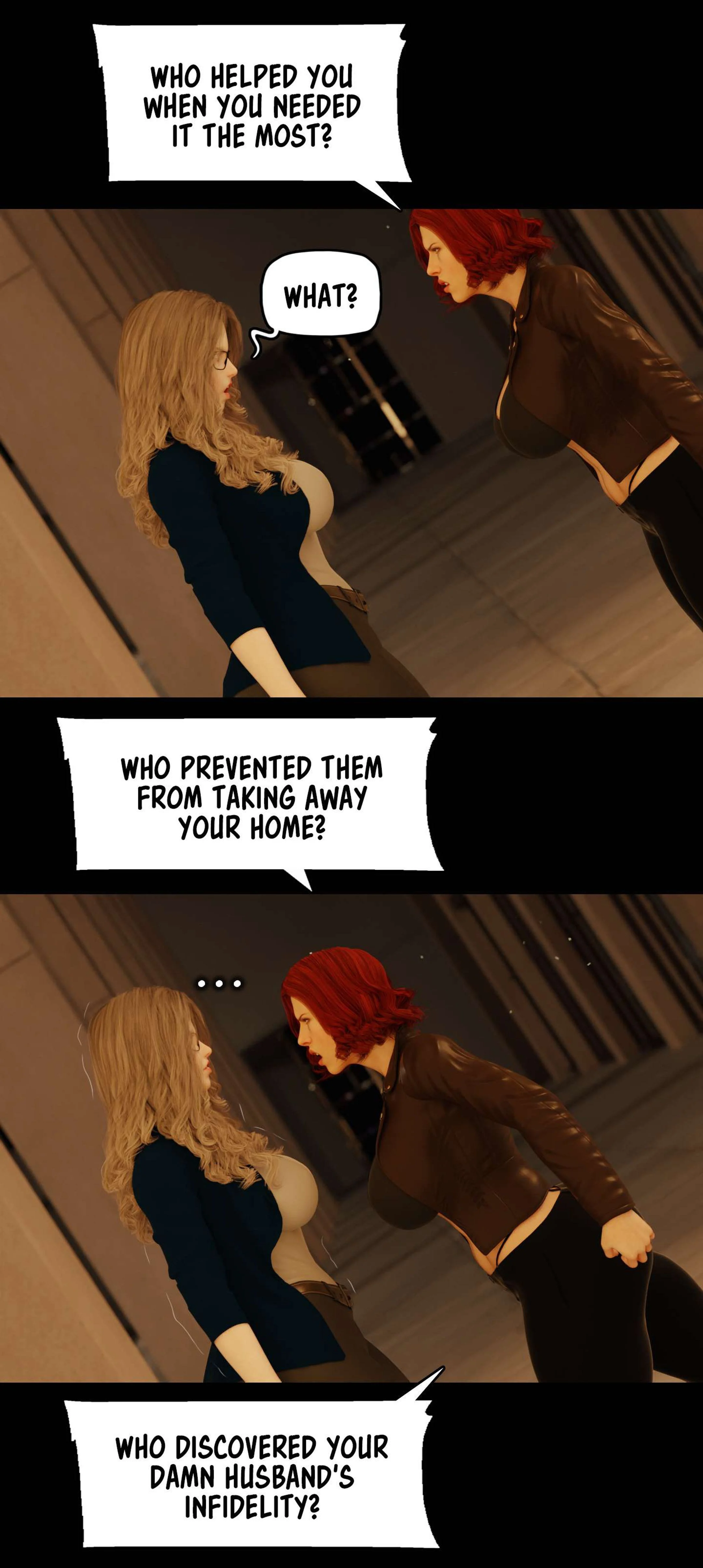 My Neighbor’s Widow [Rose Blue 3D] Chapter 7 - Page 25