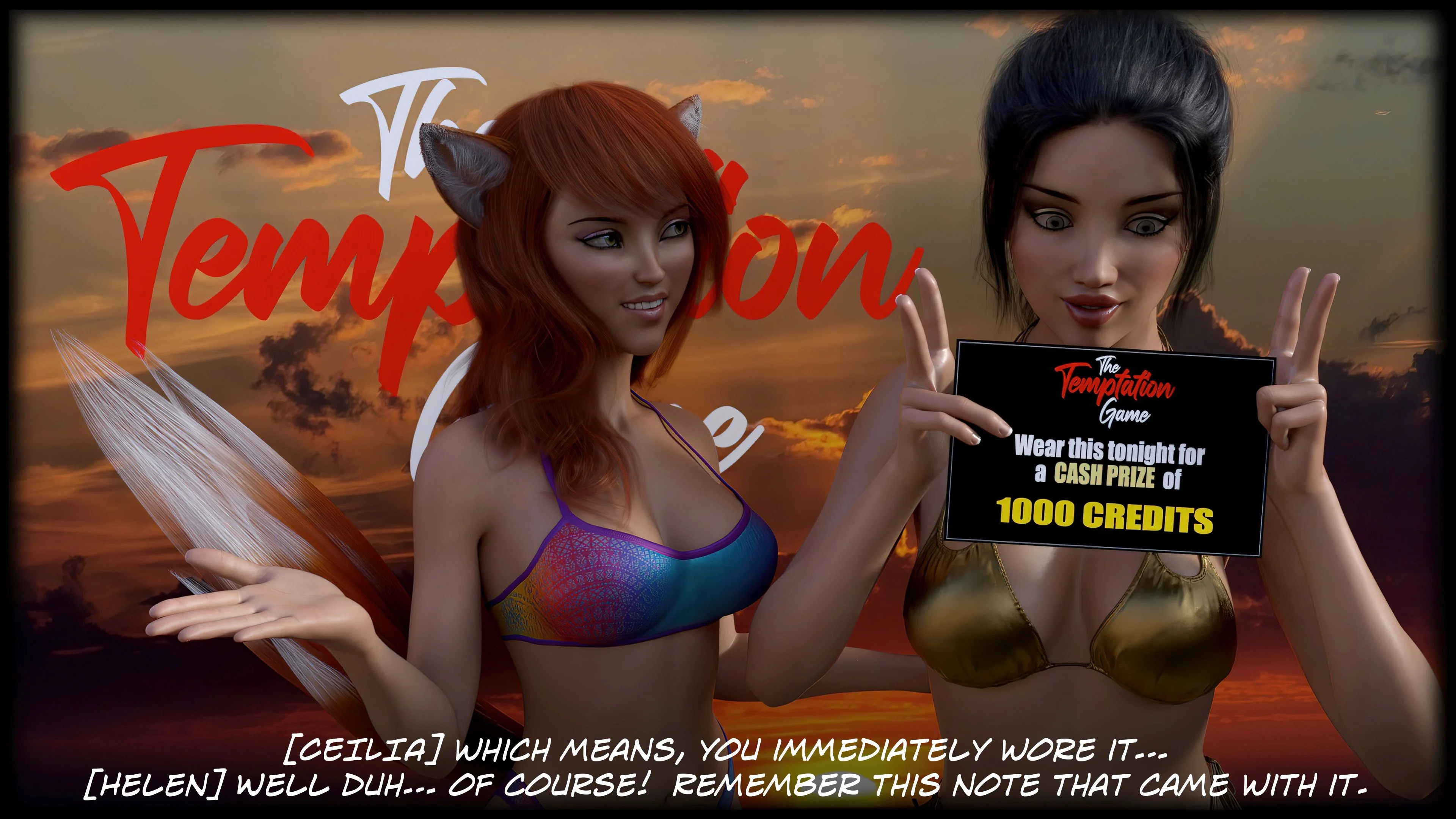 The Temptation Game [Sexy3DComics | Gonzo] Chapter 1.1 - Page 12