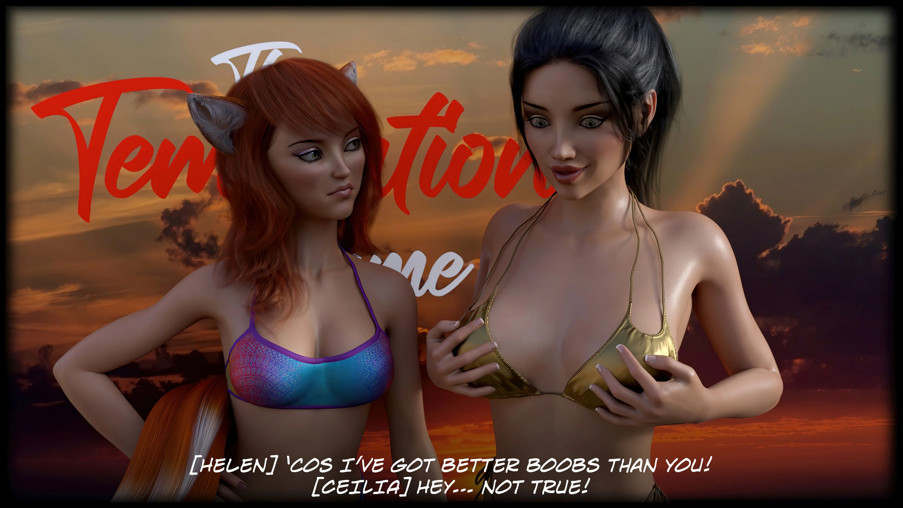 The Temptation Game [Sexy3DComics | Gonzo] Chapter 1.1 - Page 14