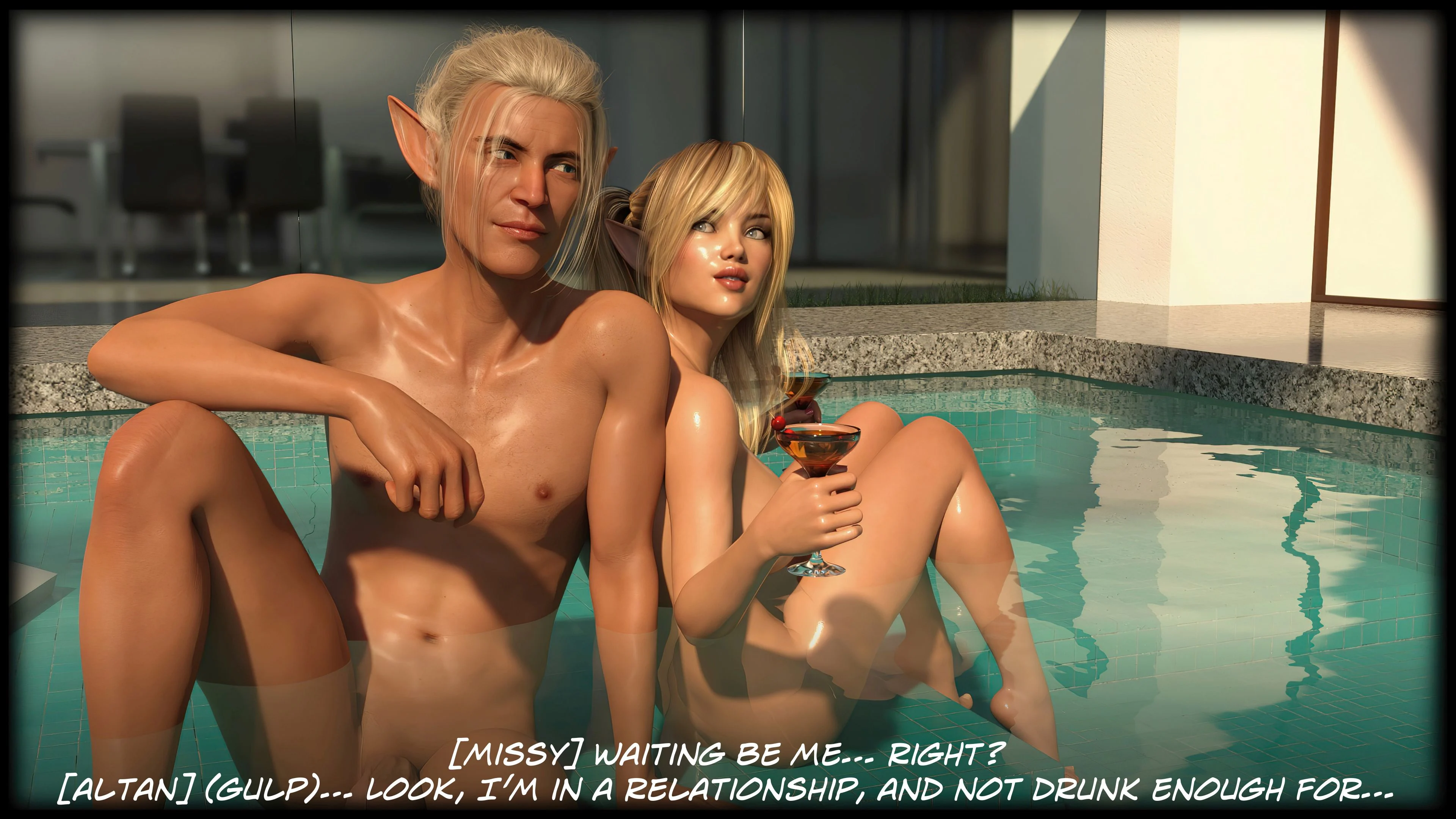 The Temptation Game [Sexy3DComics | Gonzo] Chapter 1.2 - Page 31