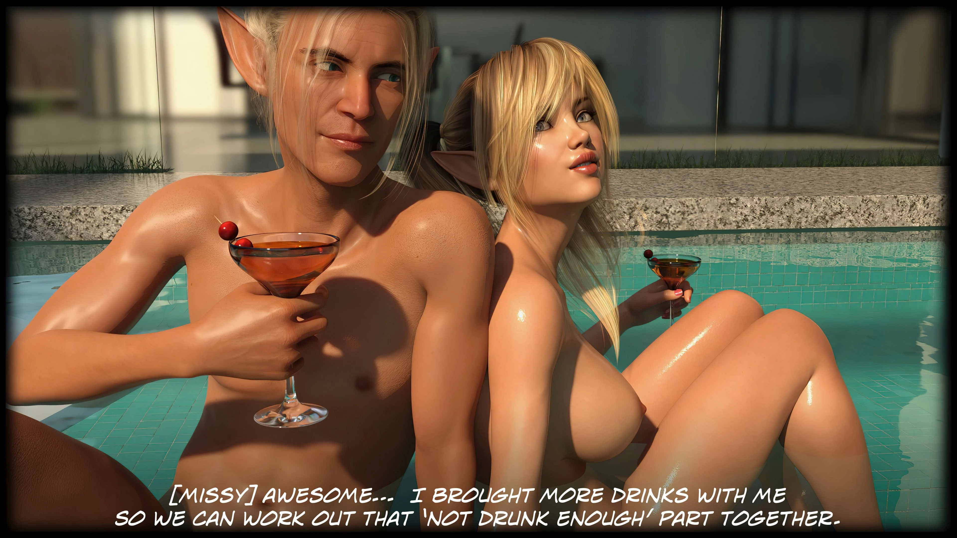 The Temptation Game [Sexy3DComics | Gonzo] Chapter 1.2 - Page 32