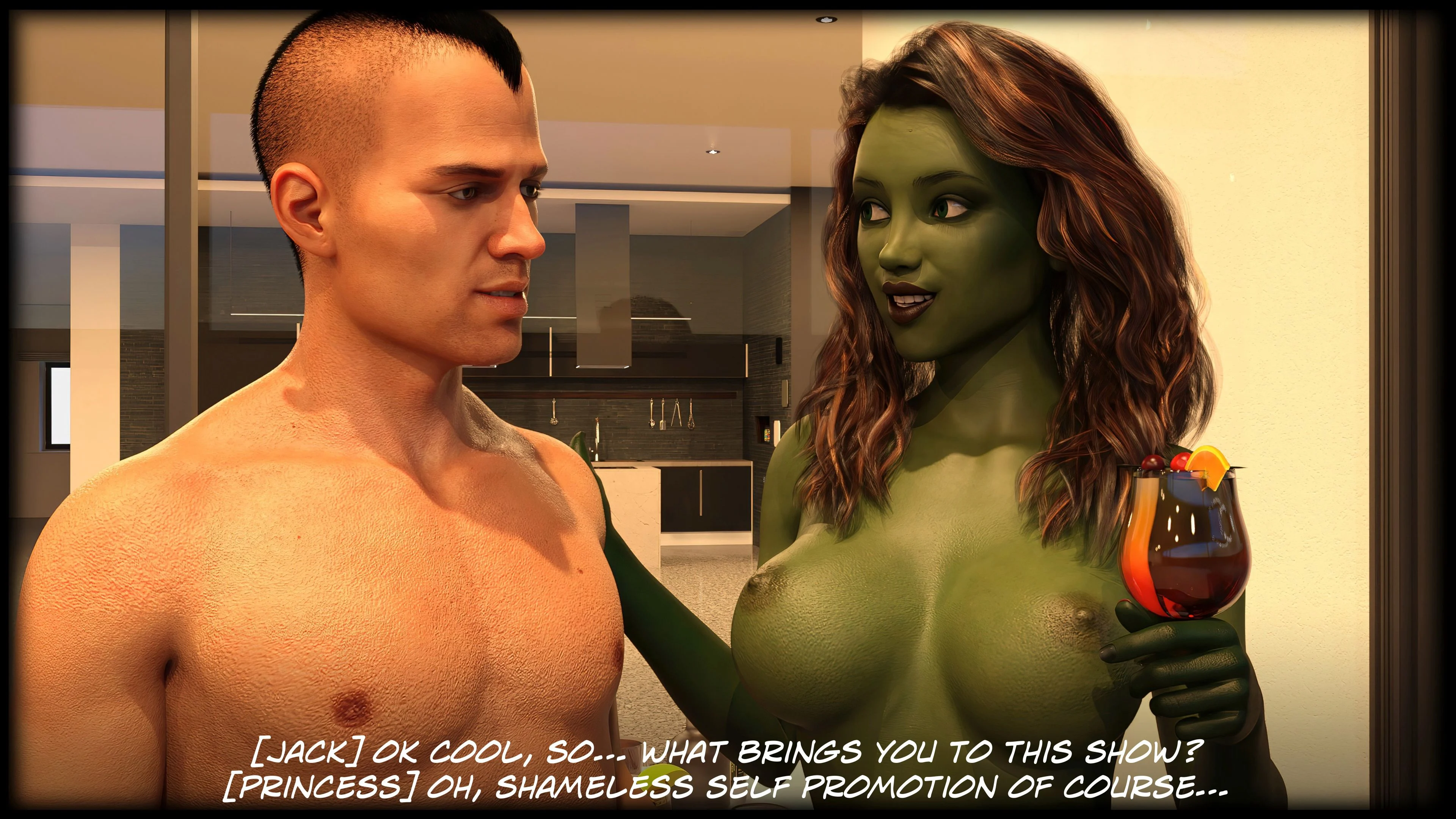 The Temptation Game [Sexy3DComics | Gonzo] Chapter 1.2 - Page 36