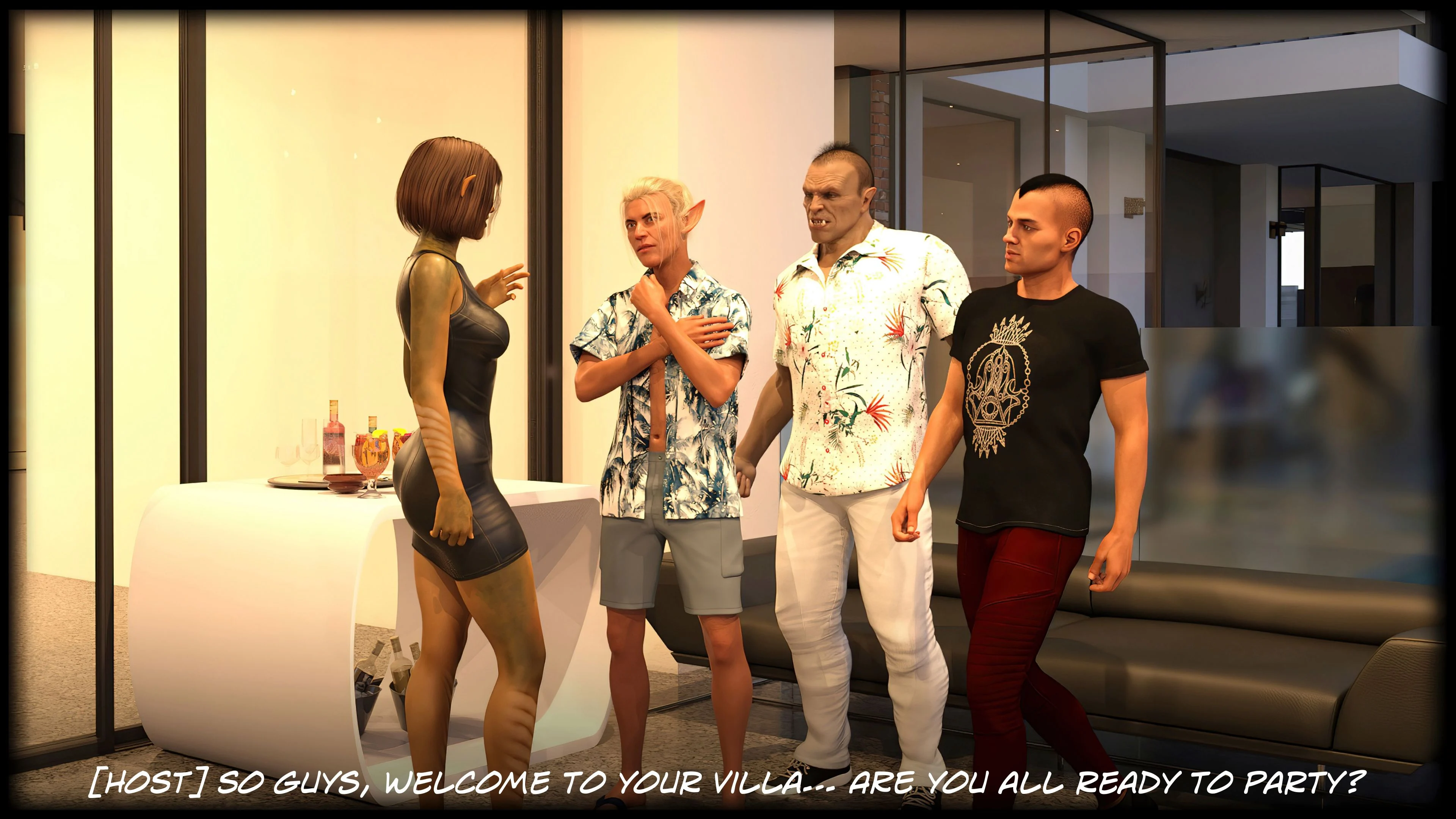 The Temptation Game [Sexy3DComics | Gonzo] Chapter 1.2 - Page 5