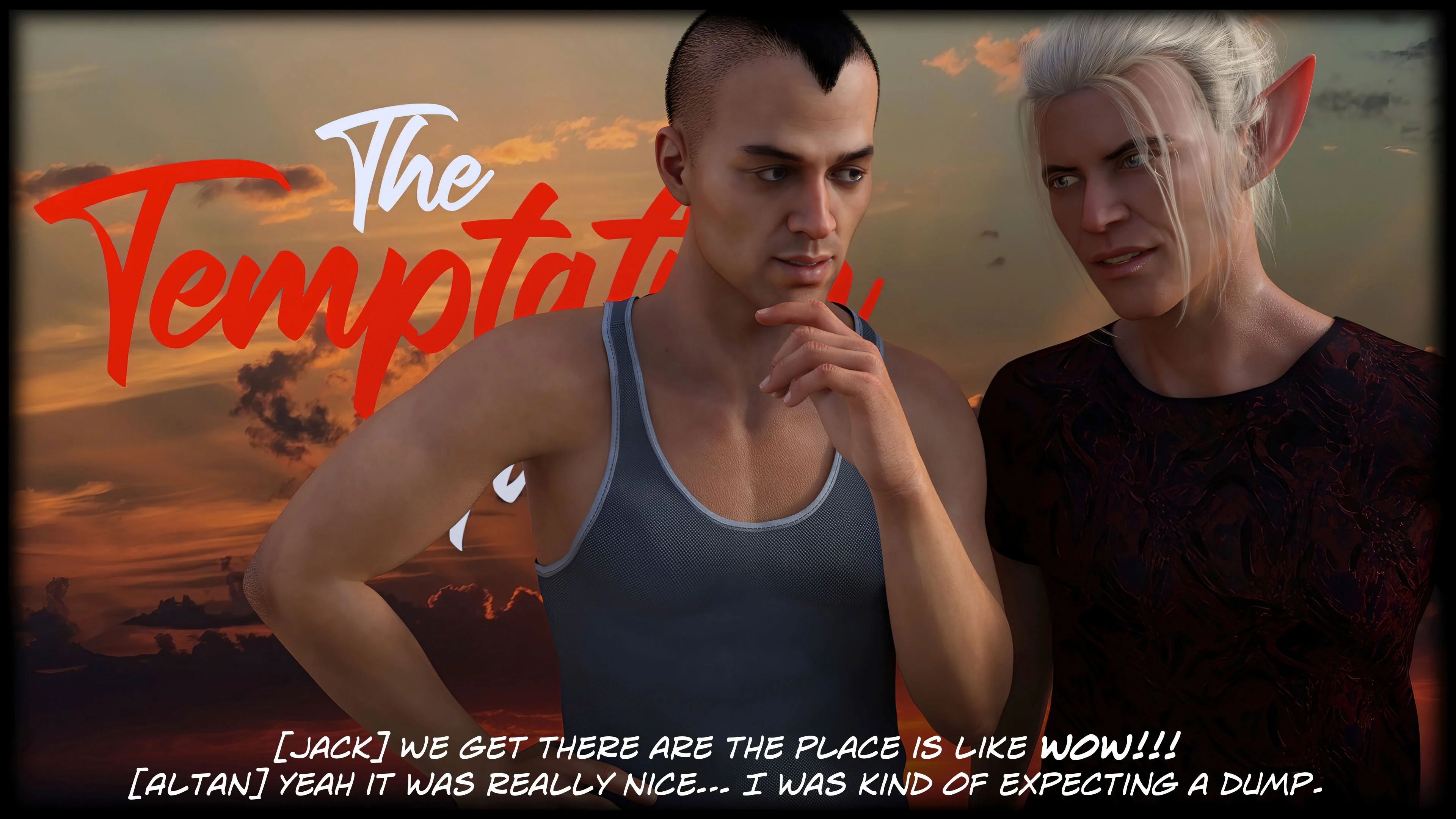 The Temptation Game [Sexy3DComics | Gonzo] Chapter 1.2 - Page 6