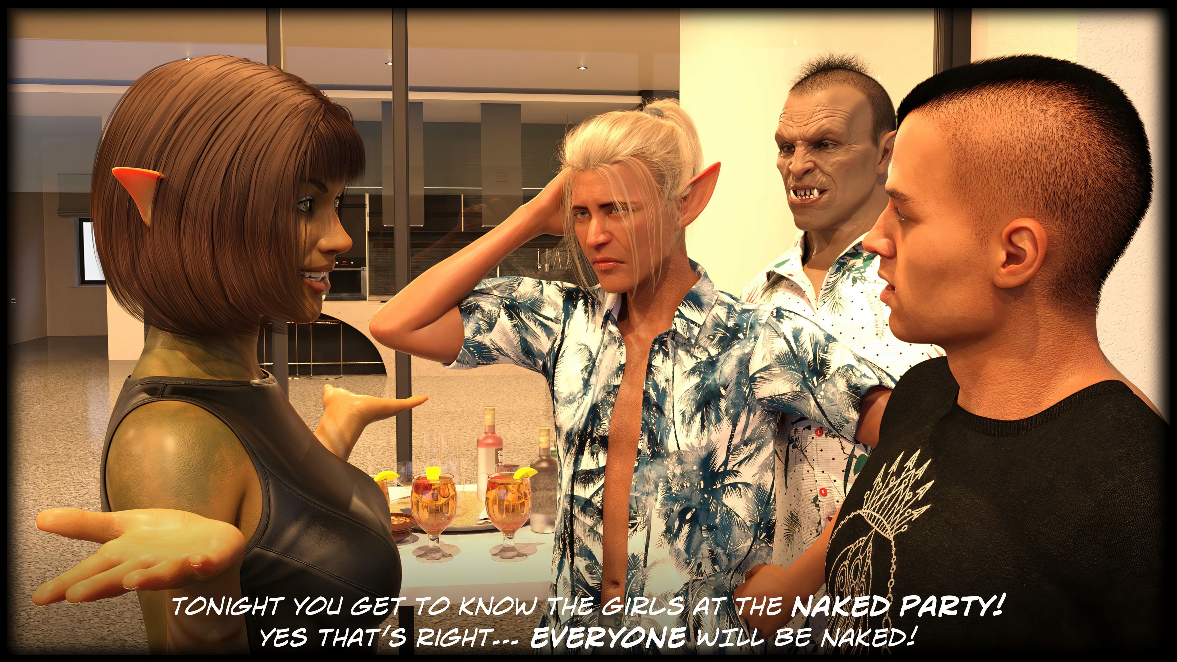 The Temptation Game [Sexy3DComics | Gonzo] Chapter 1.2 - Page 9