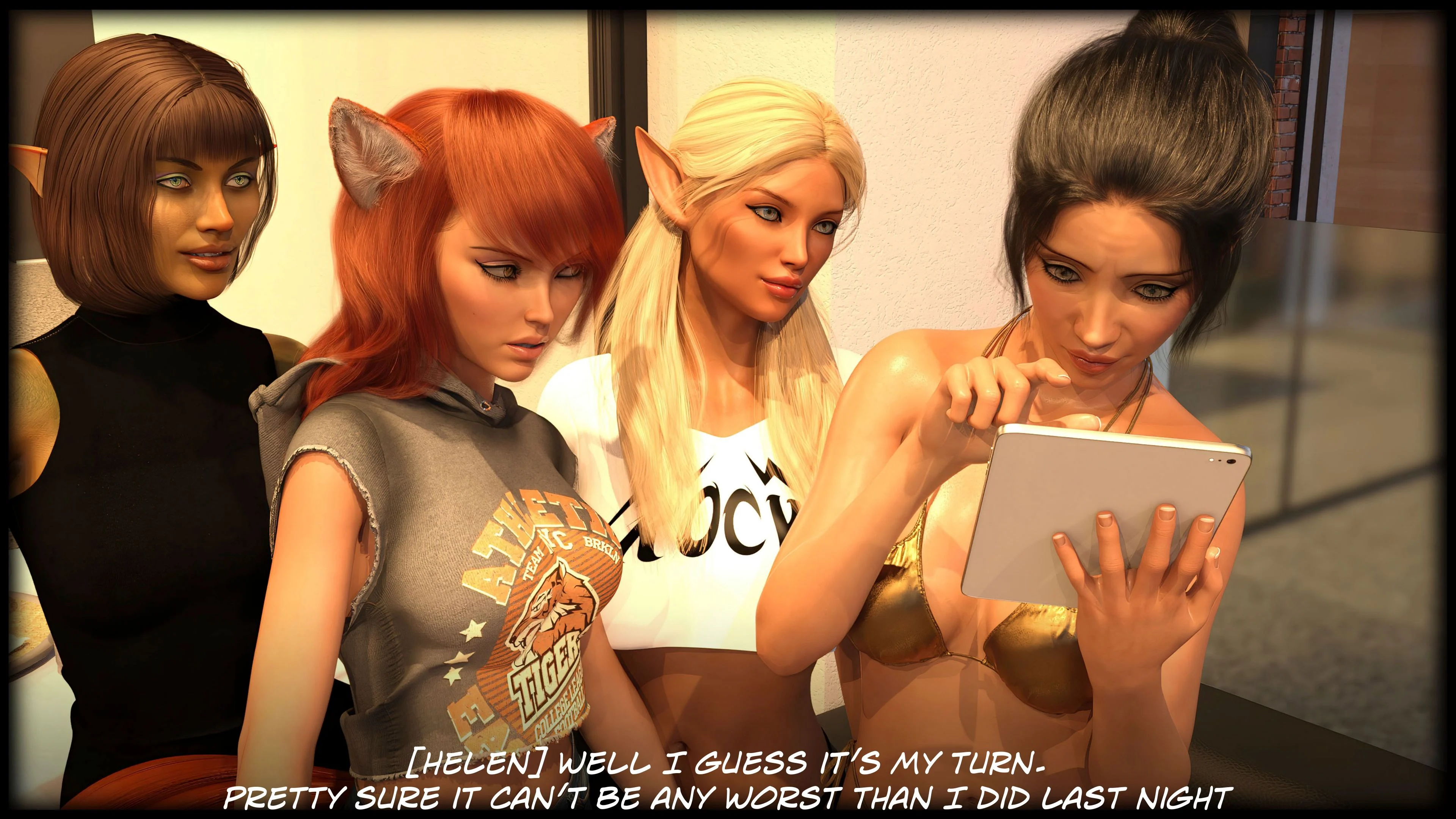The Temptation Game [Sexy3DComics | Gonzo] Chapter 2.1 - Page 13