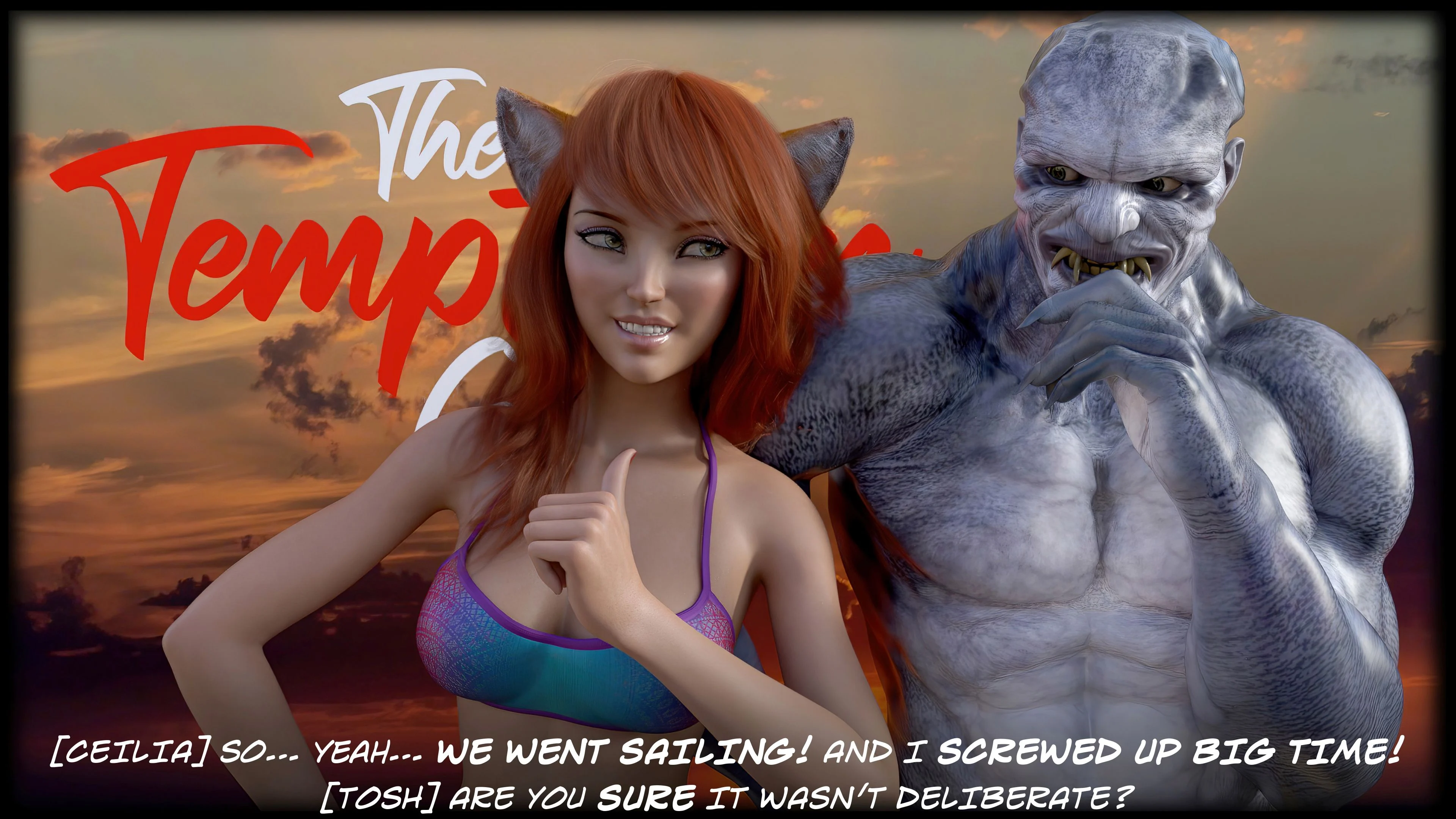 The Temptation Game [Sexy3DComics | Gonzo] Chapter 2.1 - Page 31