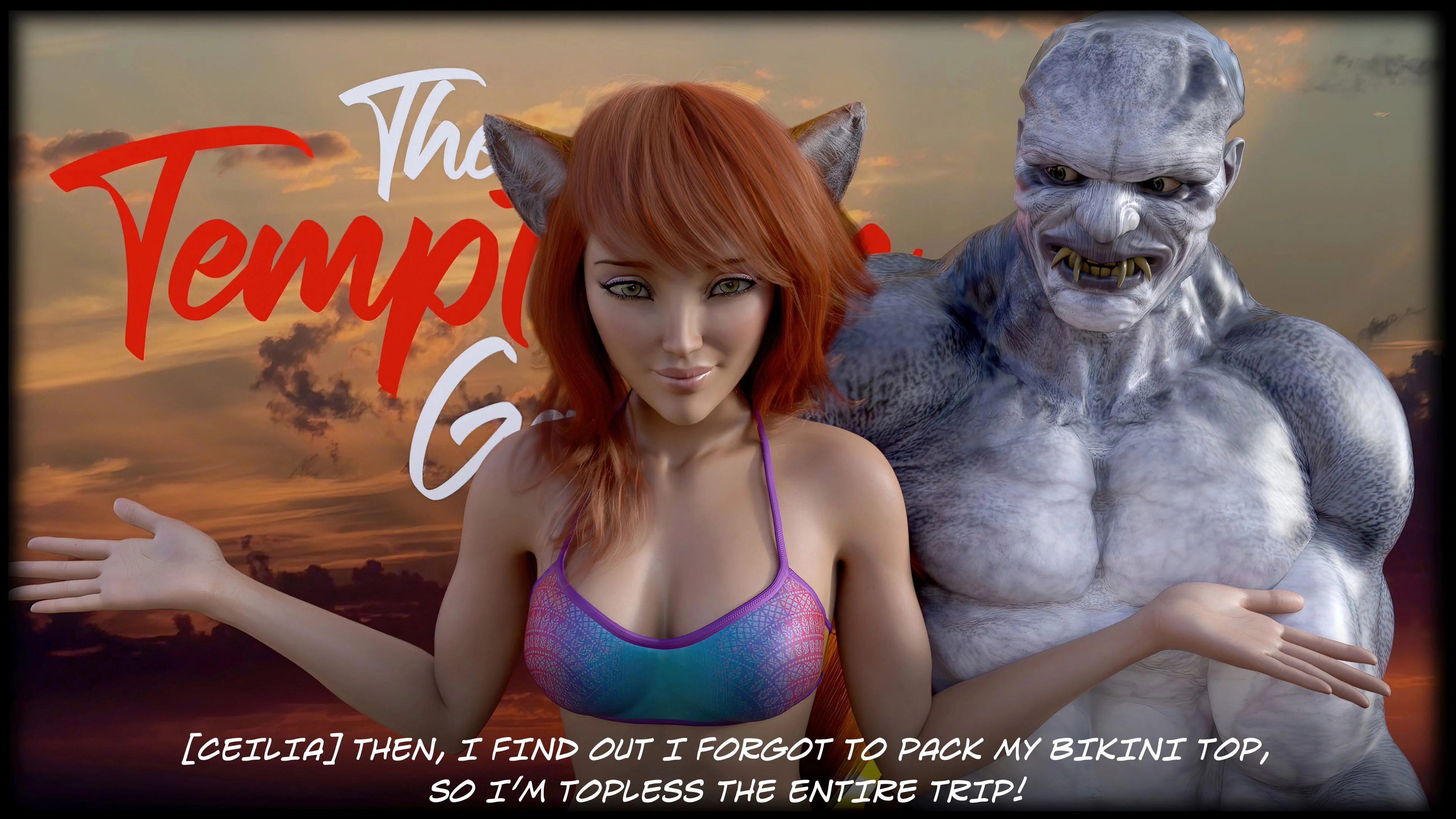 The Temptation Game [Sexy3DComics | Gonzo] Chapter 2.1 - Page 33