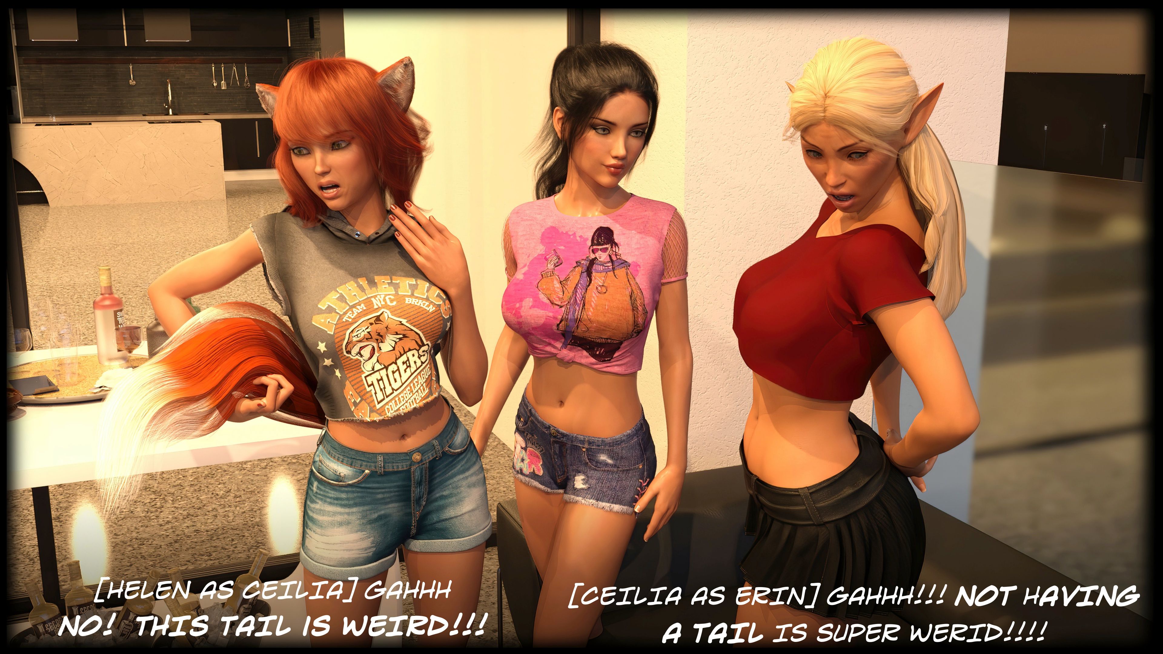 The Temptation Game [Sexy3DComics | Gonzo] Chapter 2.1 - Page 56