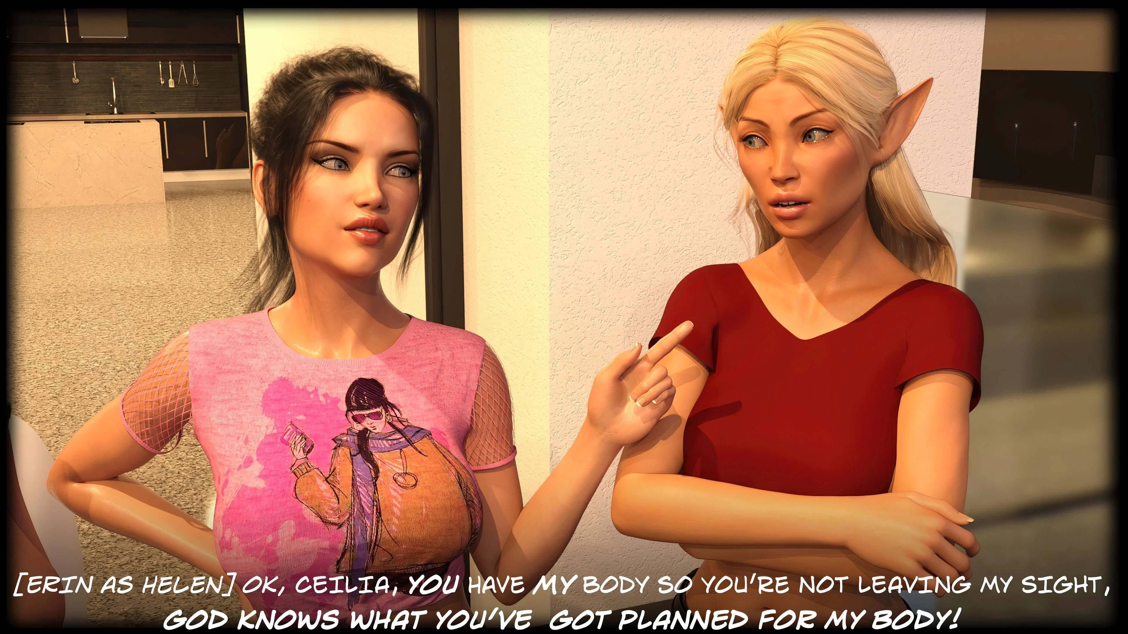 The Temptation Game [Sexy3DComics | Gonzo] Chapter 2.1 - Page 57