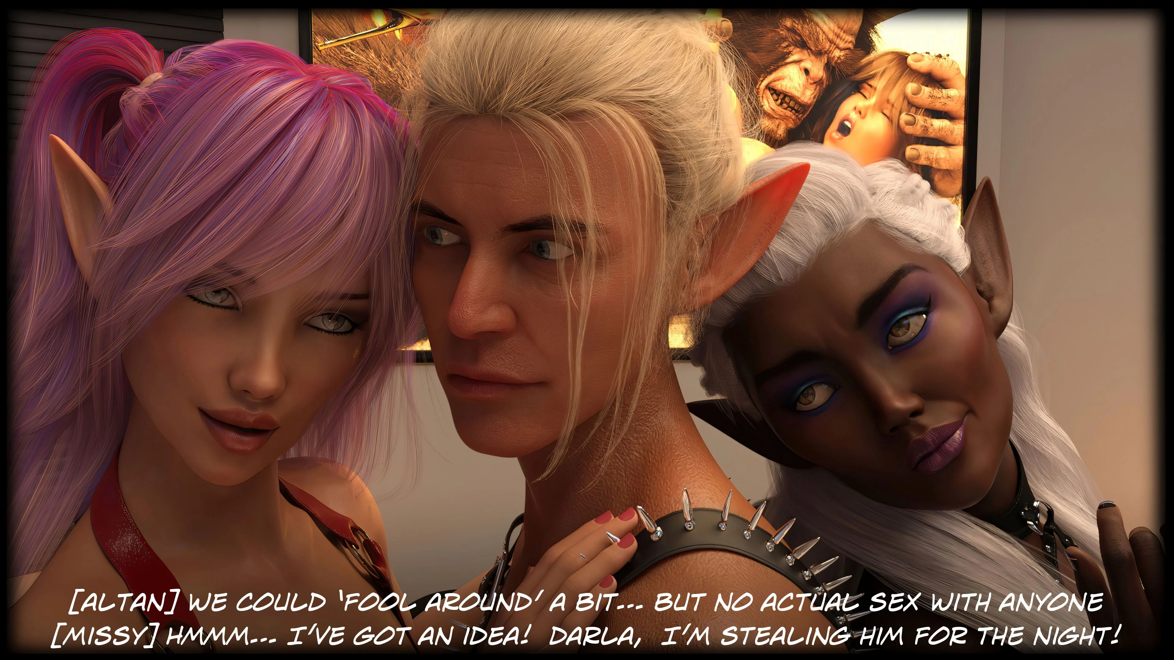 The Temptation Game [Sexy3DComics | Gonzo] Chapter 2.2 - Page 102