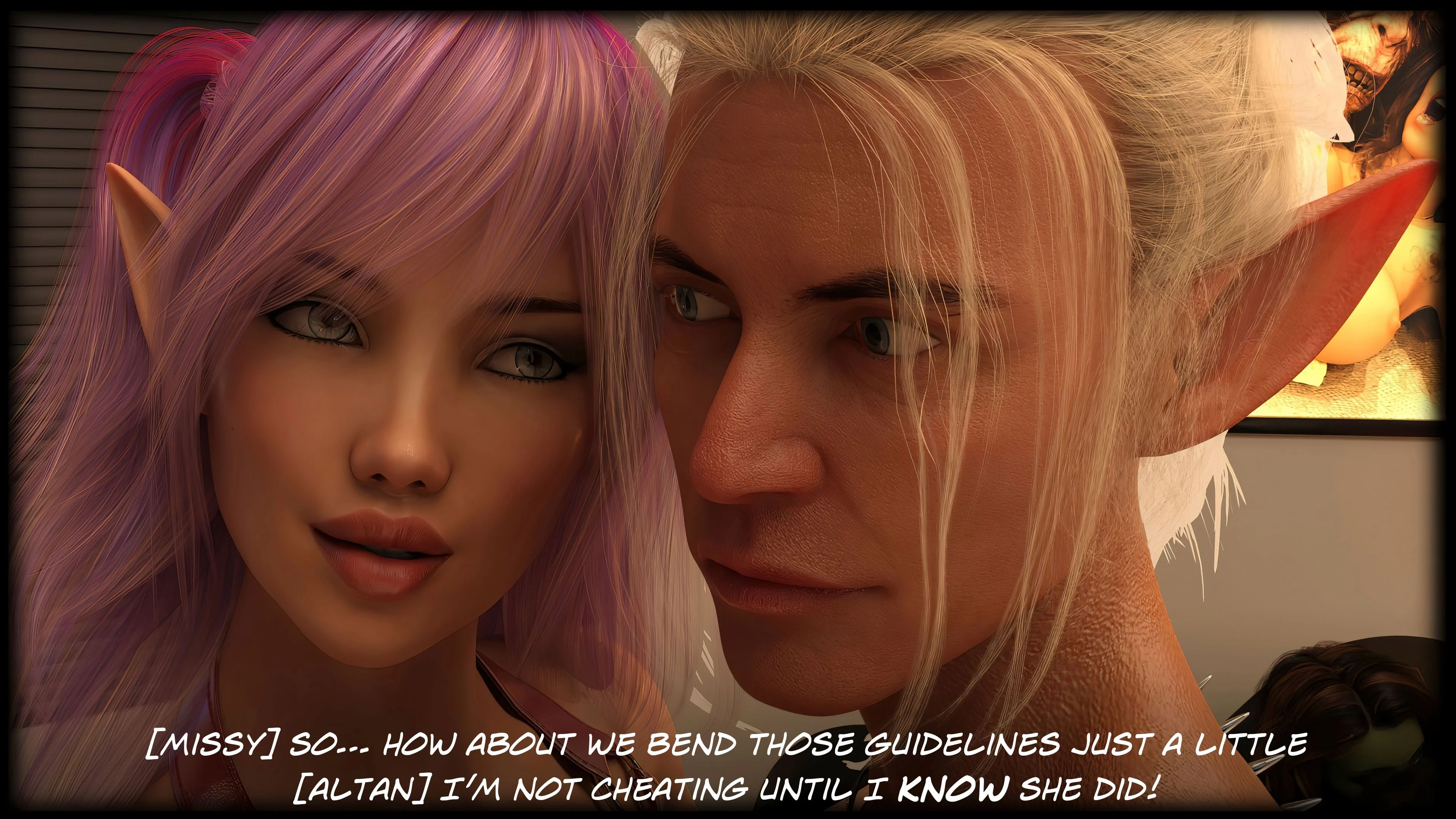 The Temptation Game [Sexy3DComics | Gonzo] Chapter 2.2 - Page 103