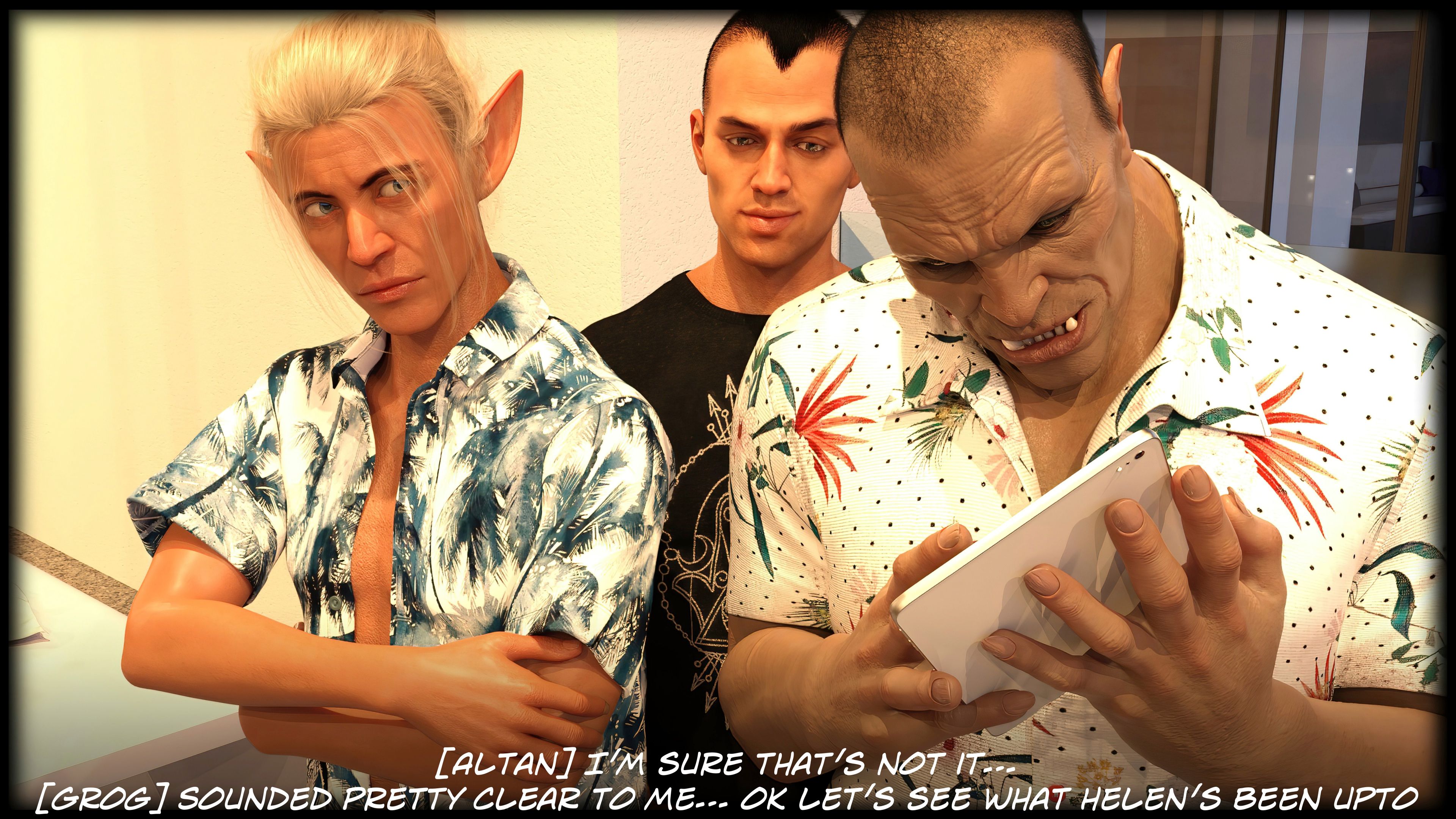 The Temptation Game [Sexy3DComics | Gonzo] Chapter 2.2 - Page 12