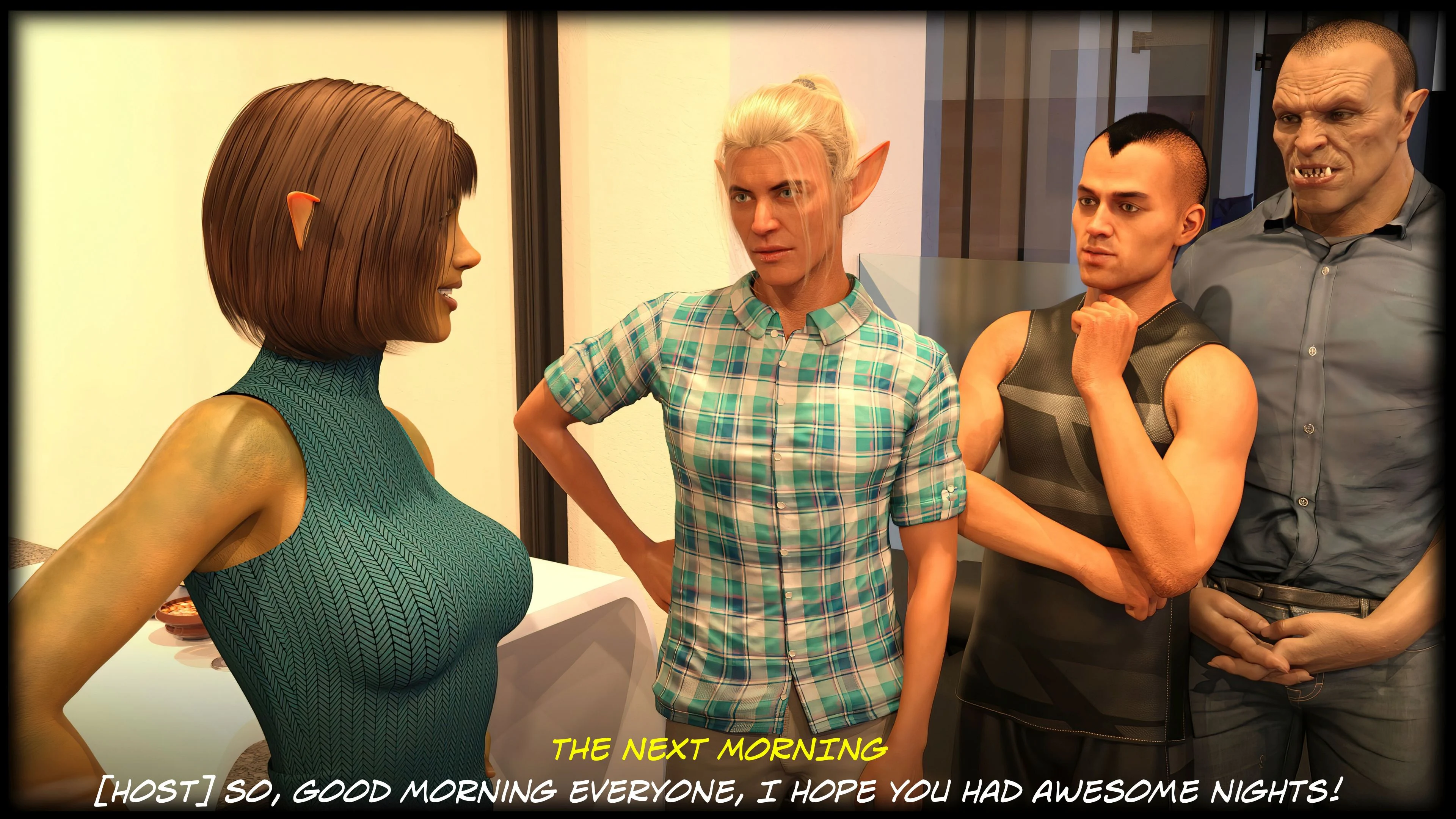 The Temptation Game [Sexy3DComics | Gonzo] Chapter 2.2 - Page 128