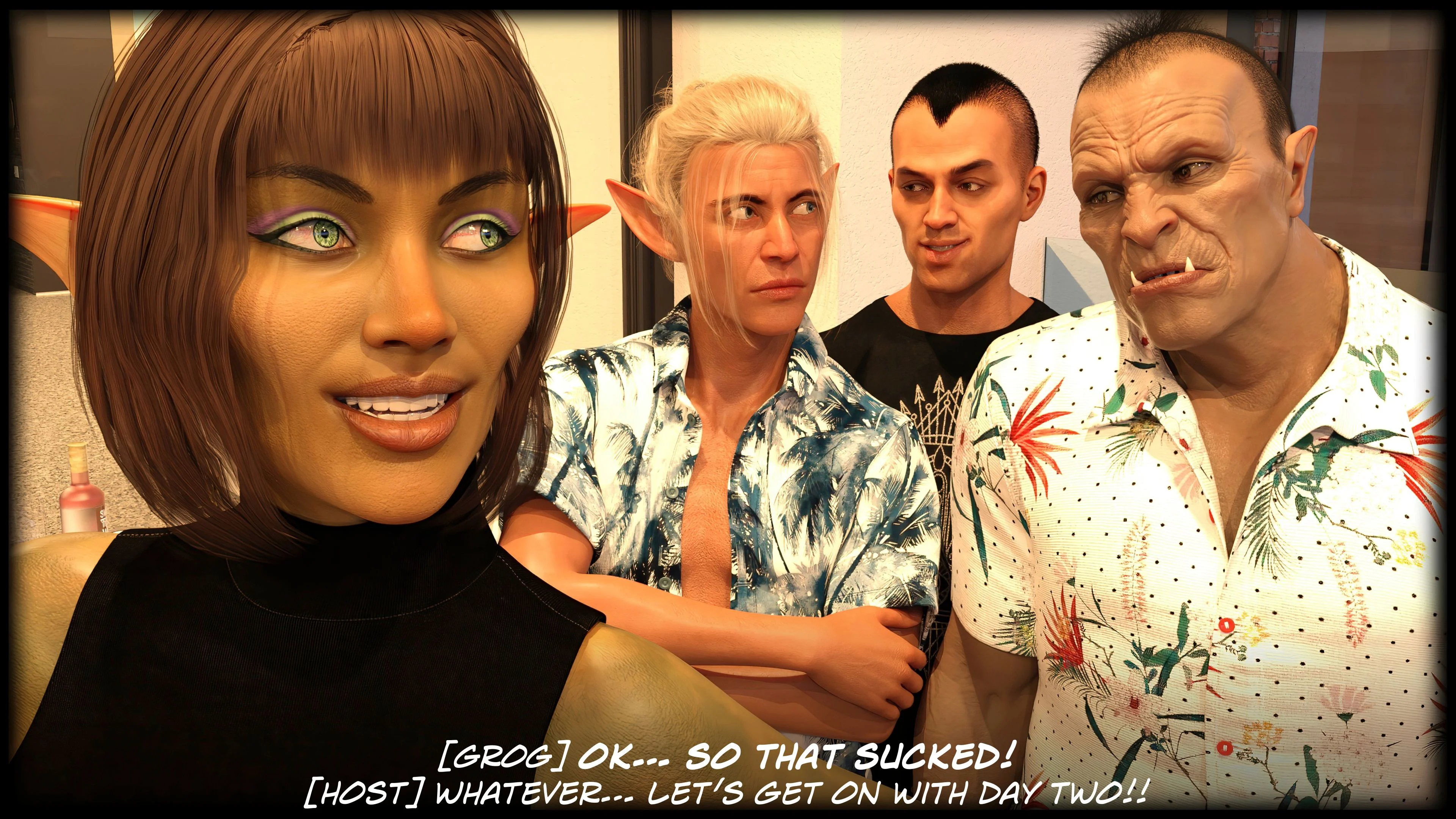 The Temptation Game [Sexy3DComics | Gonzo] Chapter 2.2 - Page 14
