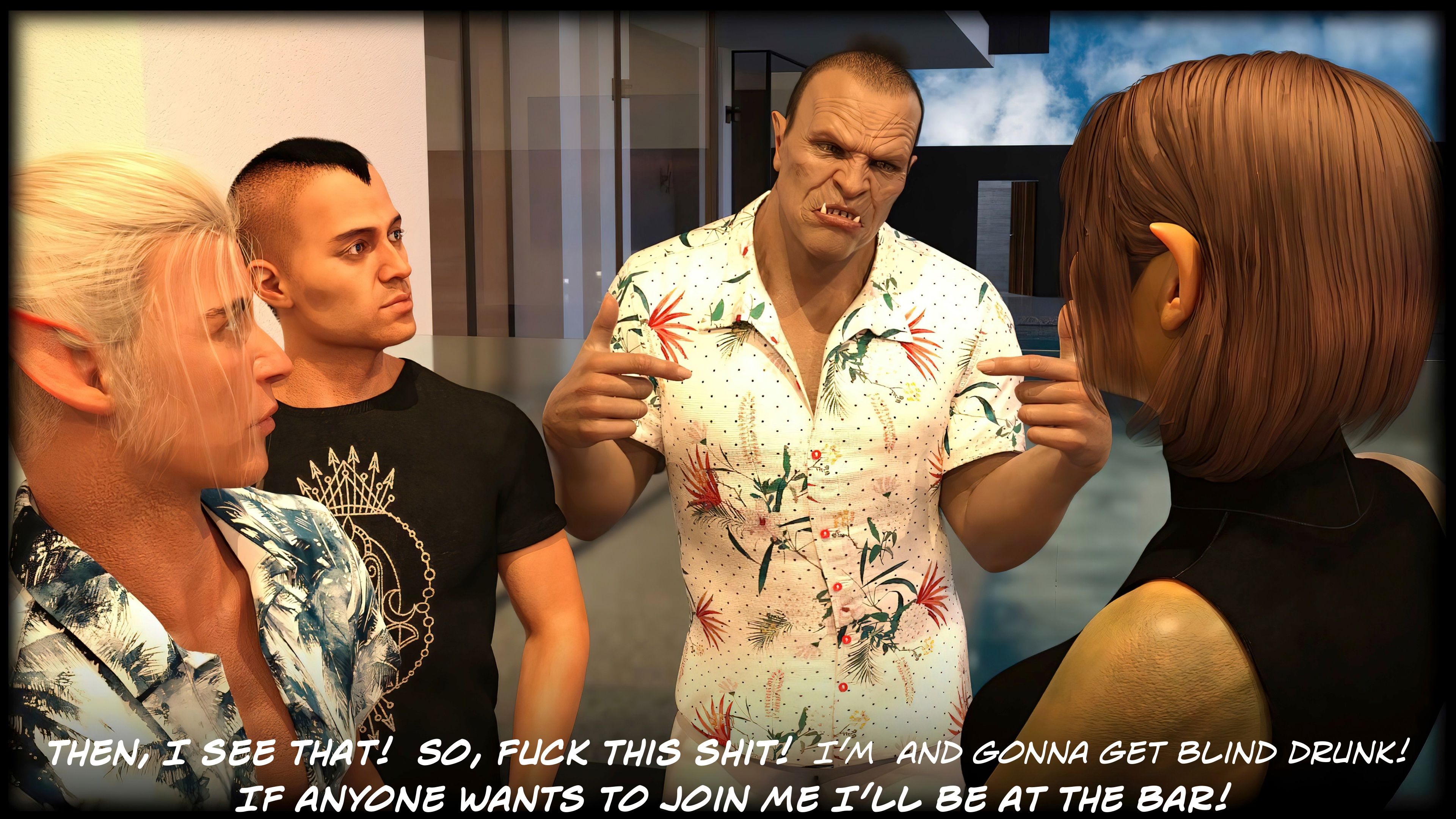 The Temptation Game [Sexy3DComics | Gonzo] Chapter 2.2 - Page 19