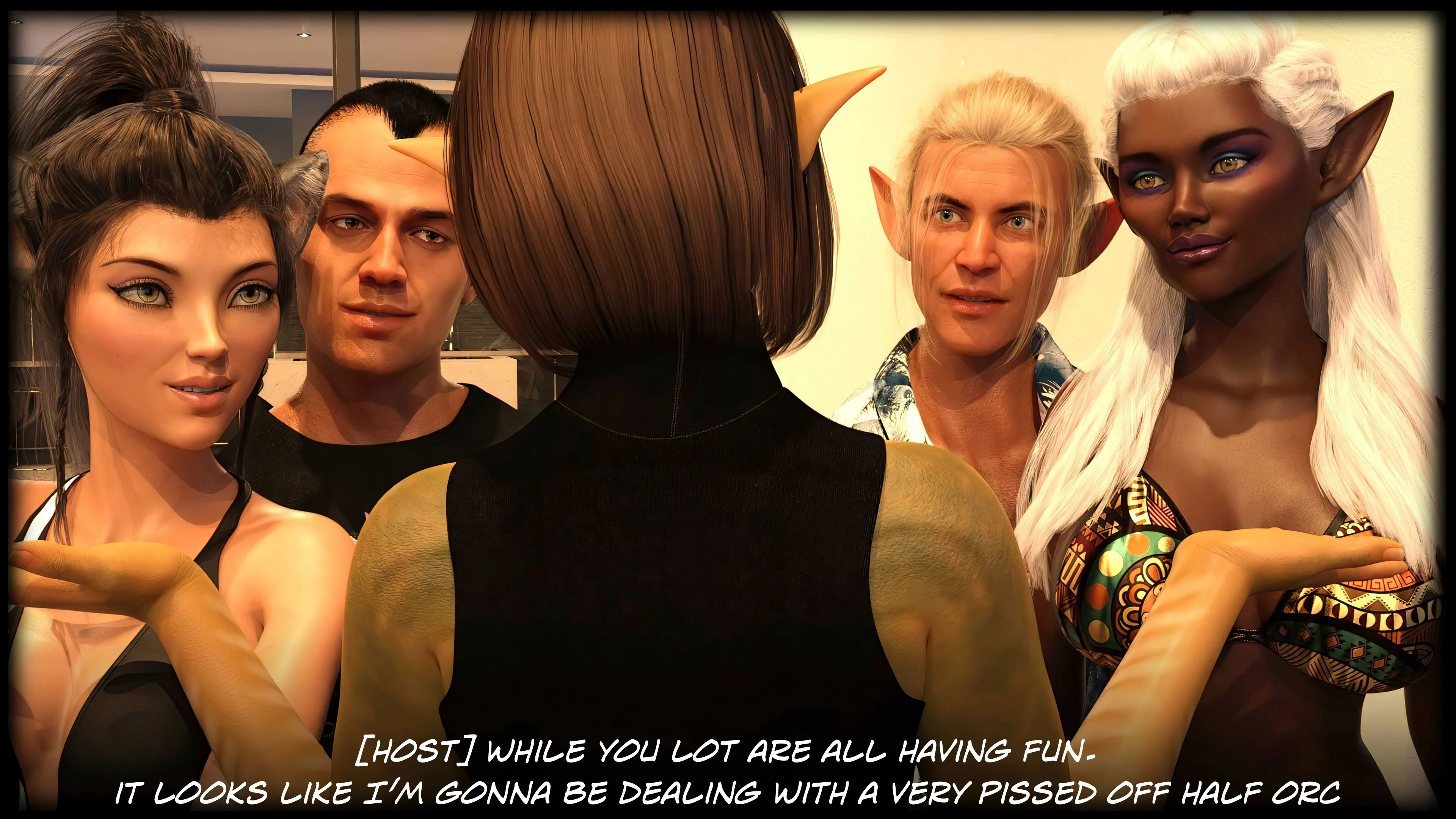 The Temptation Game [Sexy3DComics | Gonzo] Chapter 2.2 - Page 28