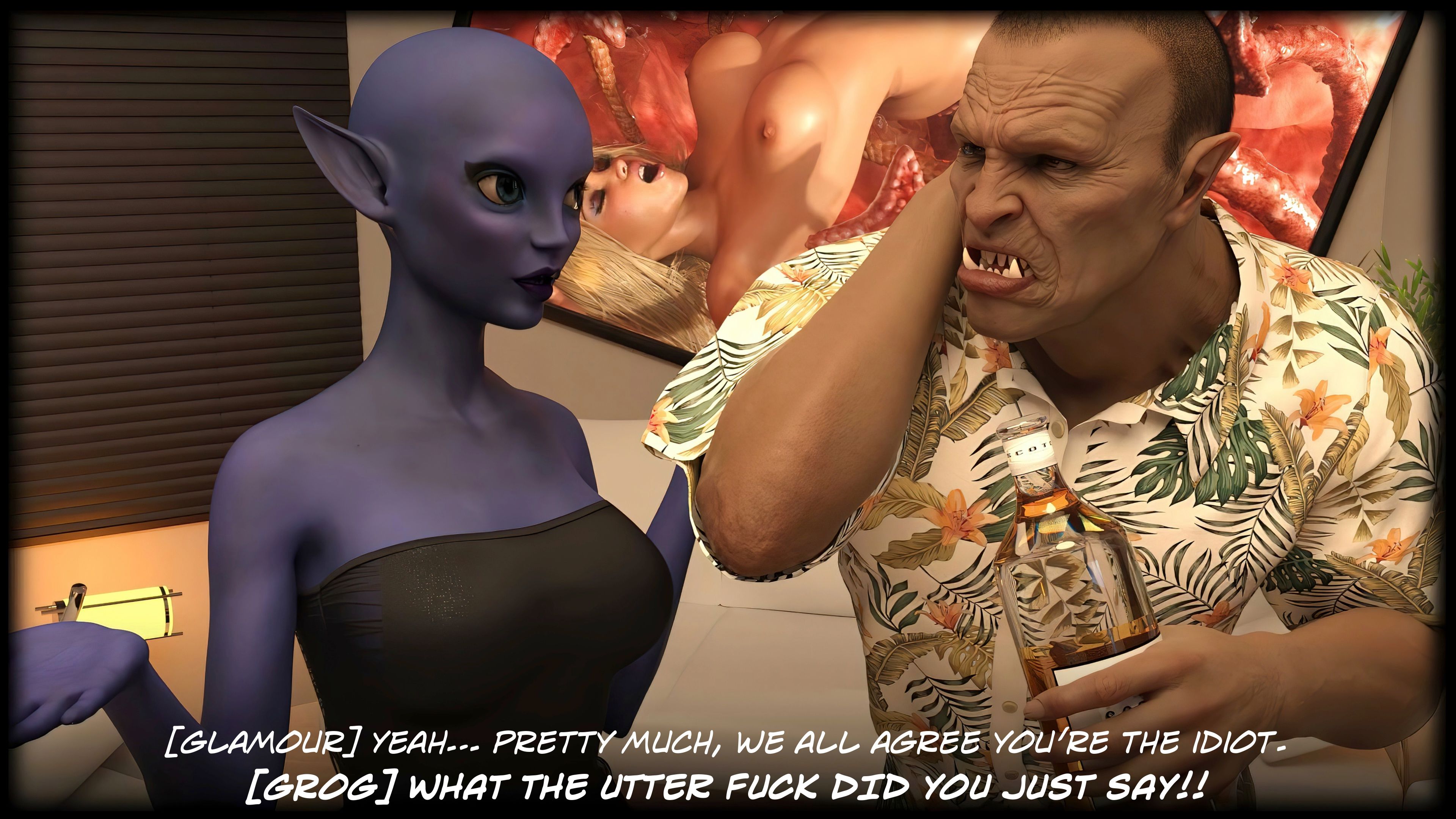 The Temptation Game [Sexy3DComics | Gonzo] Chapter 2.2 - Page 33