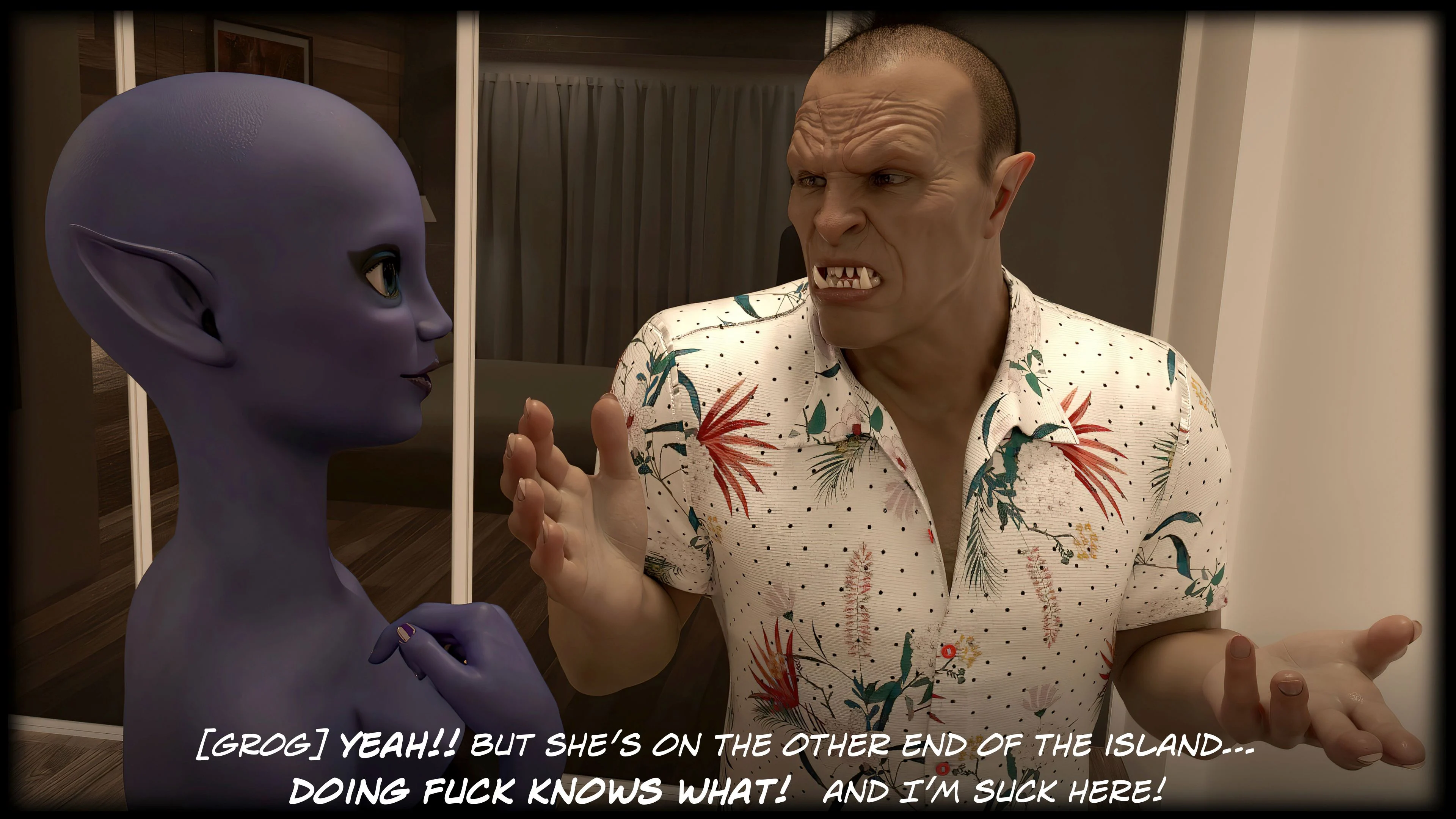 The Temptation Game [Sexy3DComics | Gonzo] Chapter 2.2 - Page 40