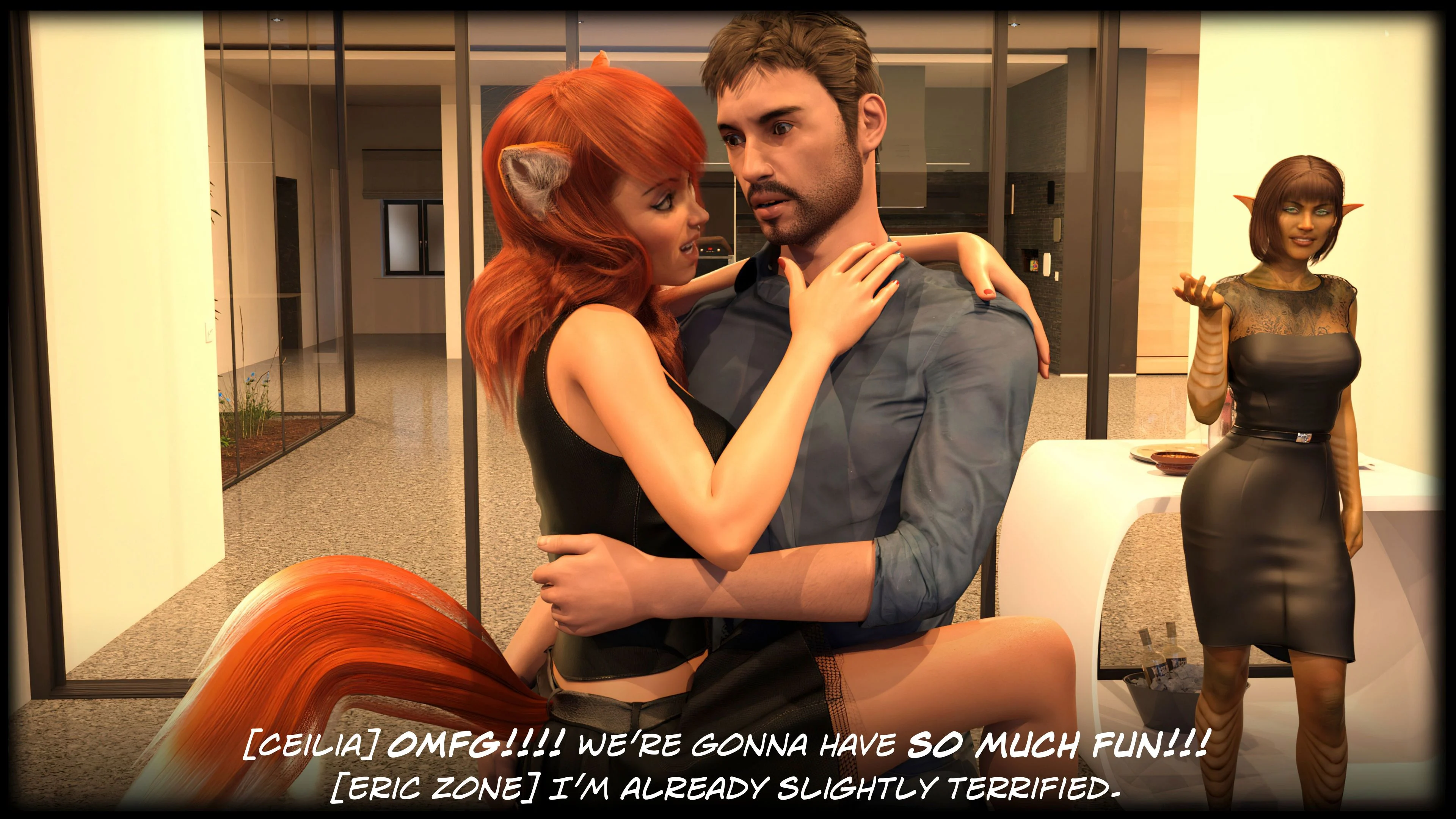 The Temptation Game [Sexy3DComics | Gonzo] Chapter 3.1 - Page 25