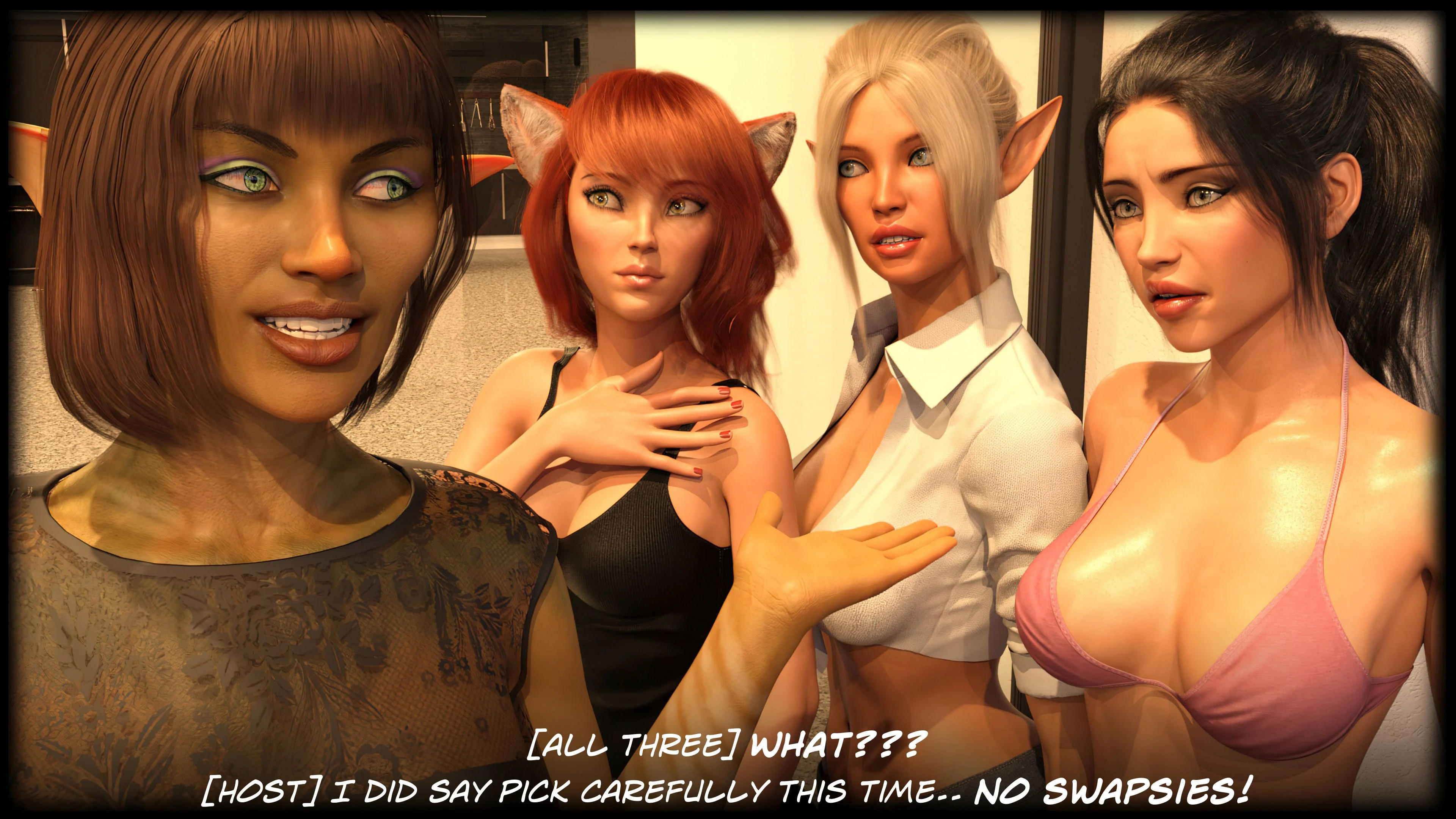 The Temptation Game [Sexy3DComics | Gonzo] Chapter 3.1 - Page 32