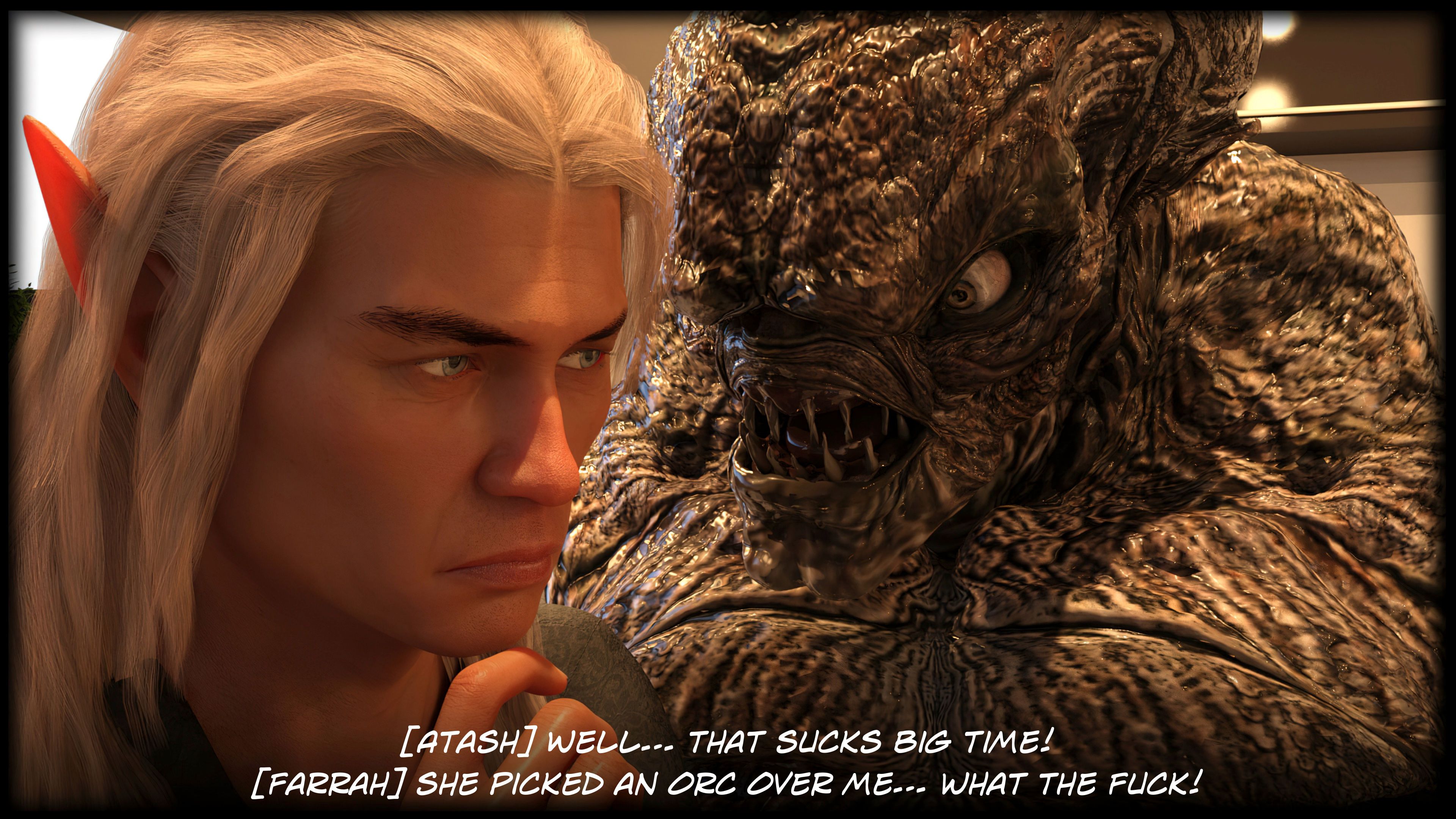 The Temptation Game [Sexy3DComics | Gonzo] Chapter 3.1 - Page 33