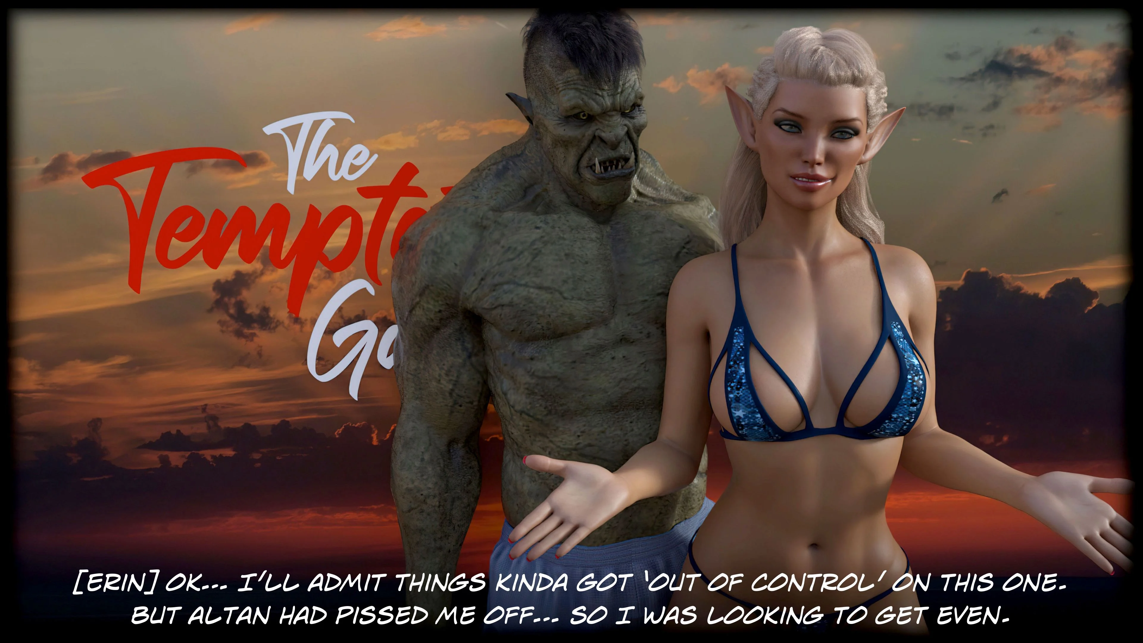 The Temptation Game [Sexy3DComics | Gonzo] Chapter 3.1 - Page 37
