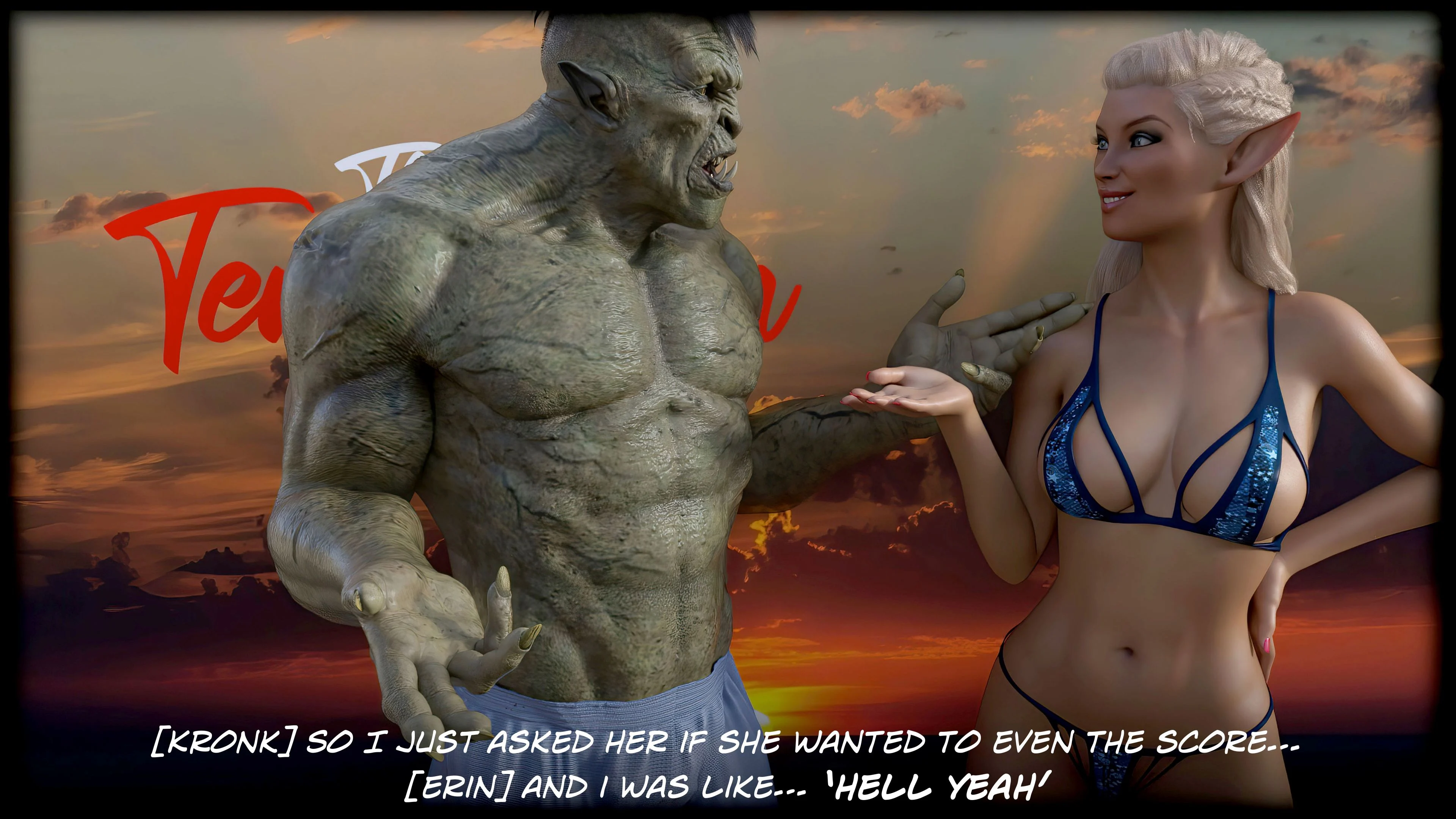 The Temptation Game [Sexy3DComics | Gonzo] Chapter 3.1 - Page 40