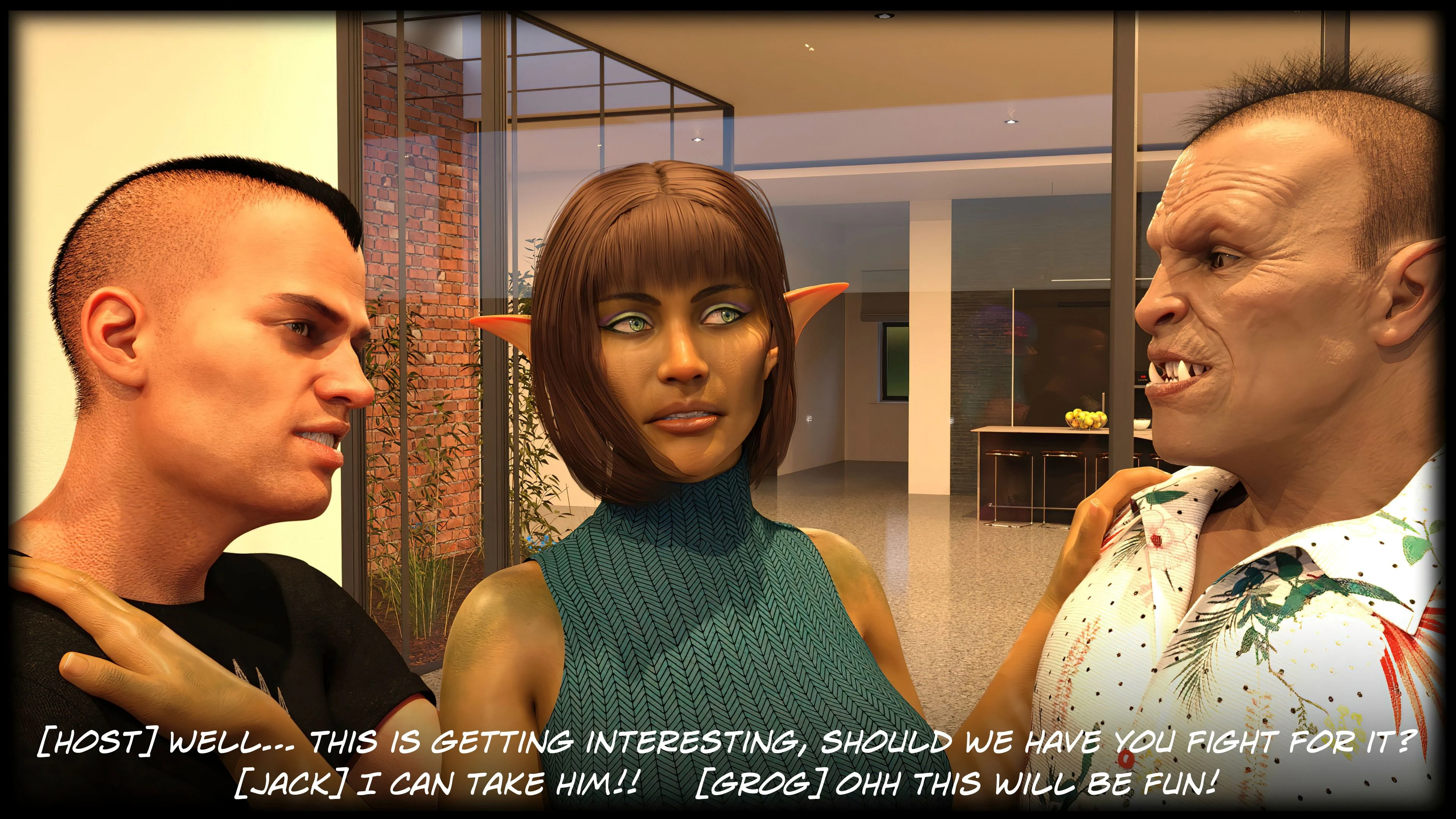 The Temptation Game [Sexy3DComics | Gonzo] Chapter 3.2 - Page 28