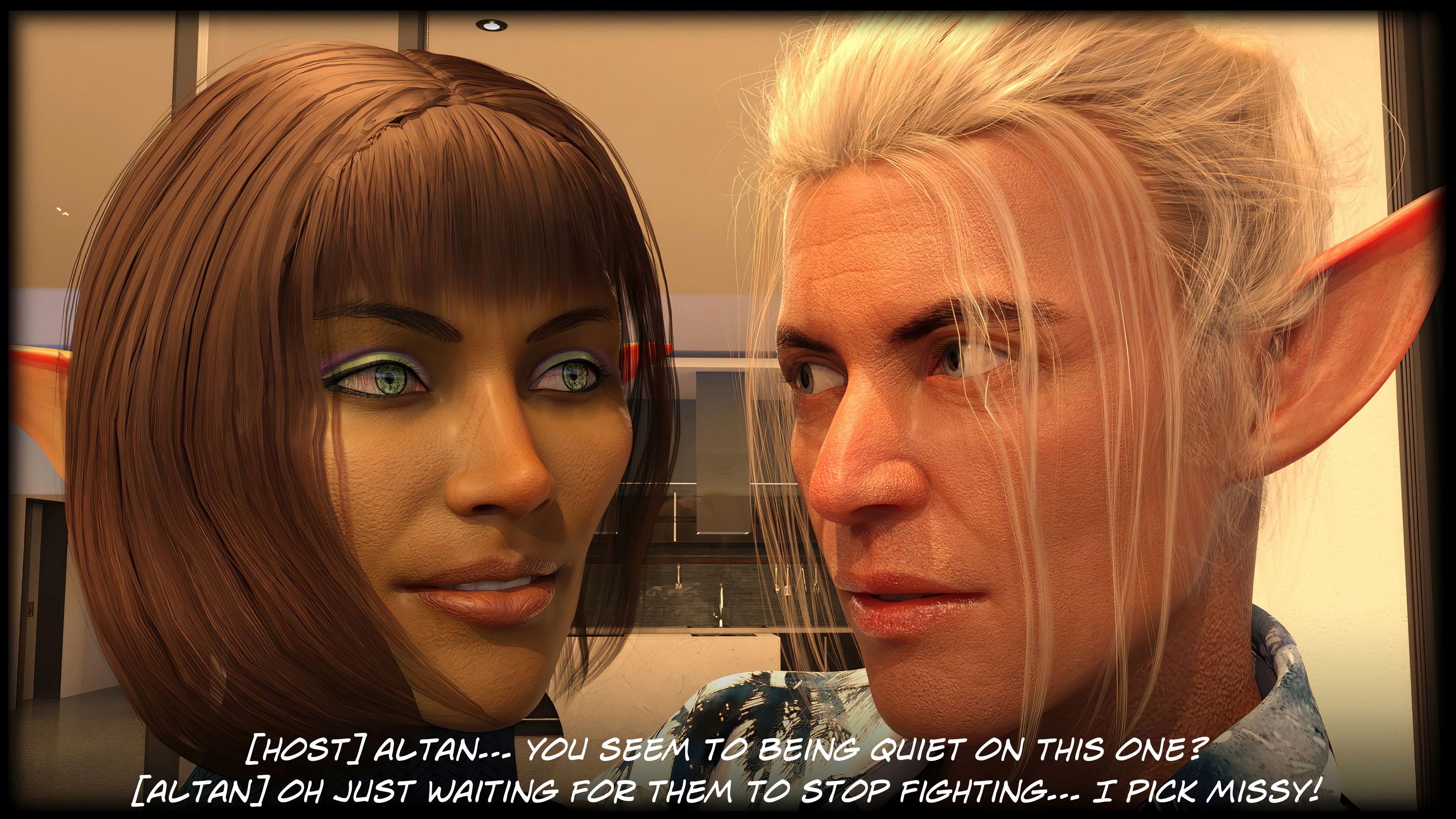 The Temptation Game [Sexy3DComics | Gonzo] Chapter 3.2 - Page 31