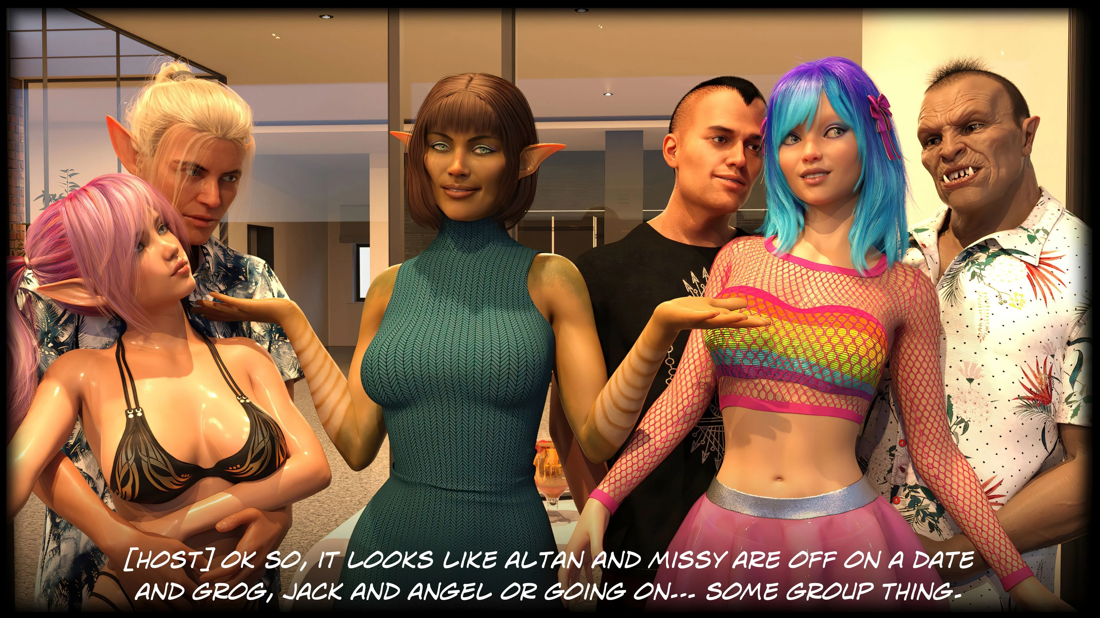 The Temptation Game [Sexy3DComics | Gonzo] Chapter 3.2 - Page 33