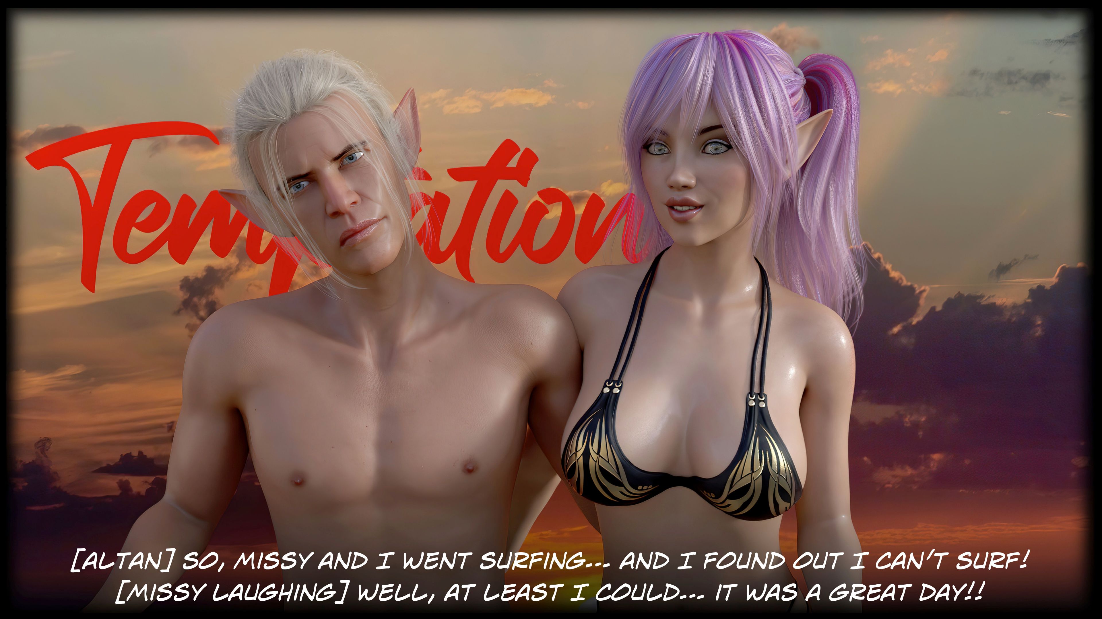 The Temptation Game [Sexy3DComics | Gonzo] Chapter 3.2 - Page 37